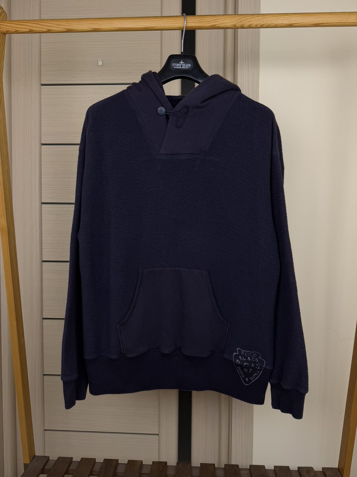 Denim & Supply Ralph Lauren Vintage Denim Supply Ralph Lauren fleece logo hoodie size L Size US L / EU 52-54 / 3 - 1 Thumbnail