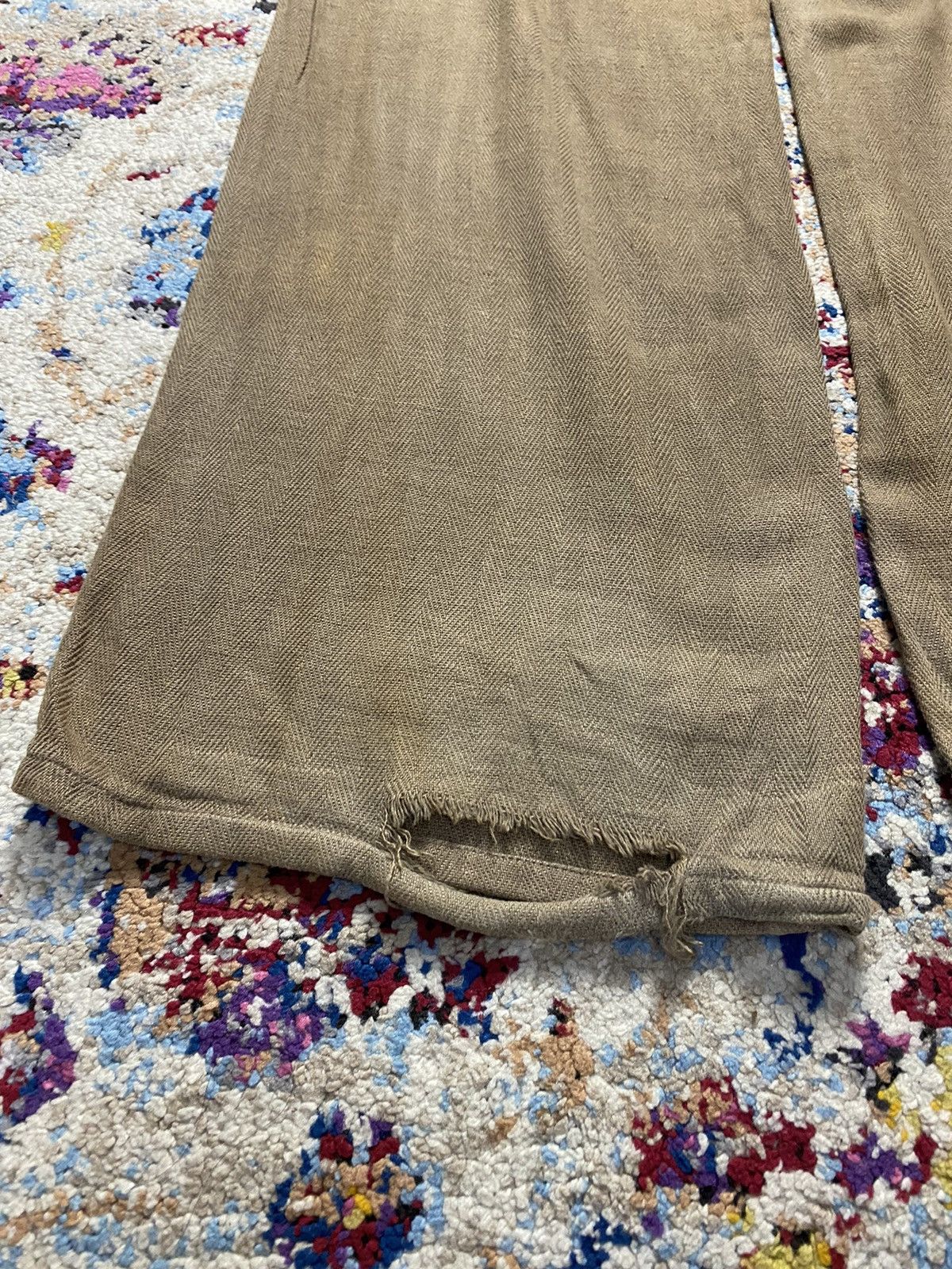 Blue Blue Japan 90s Blue Blue Japan Pure Indigo Mud Wash Trouser Pants Size US 33 - 13 Thumbnail