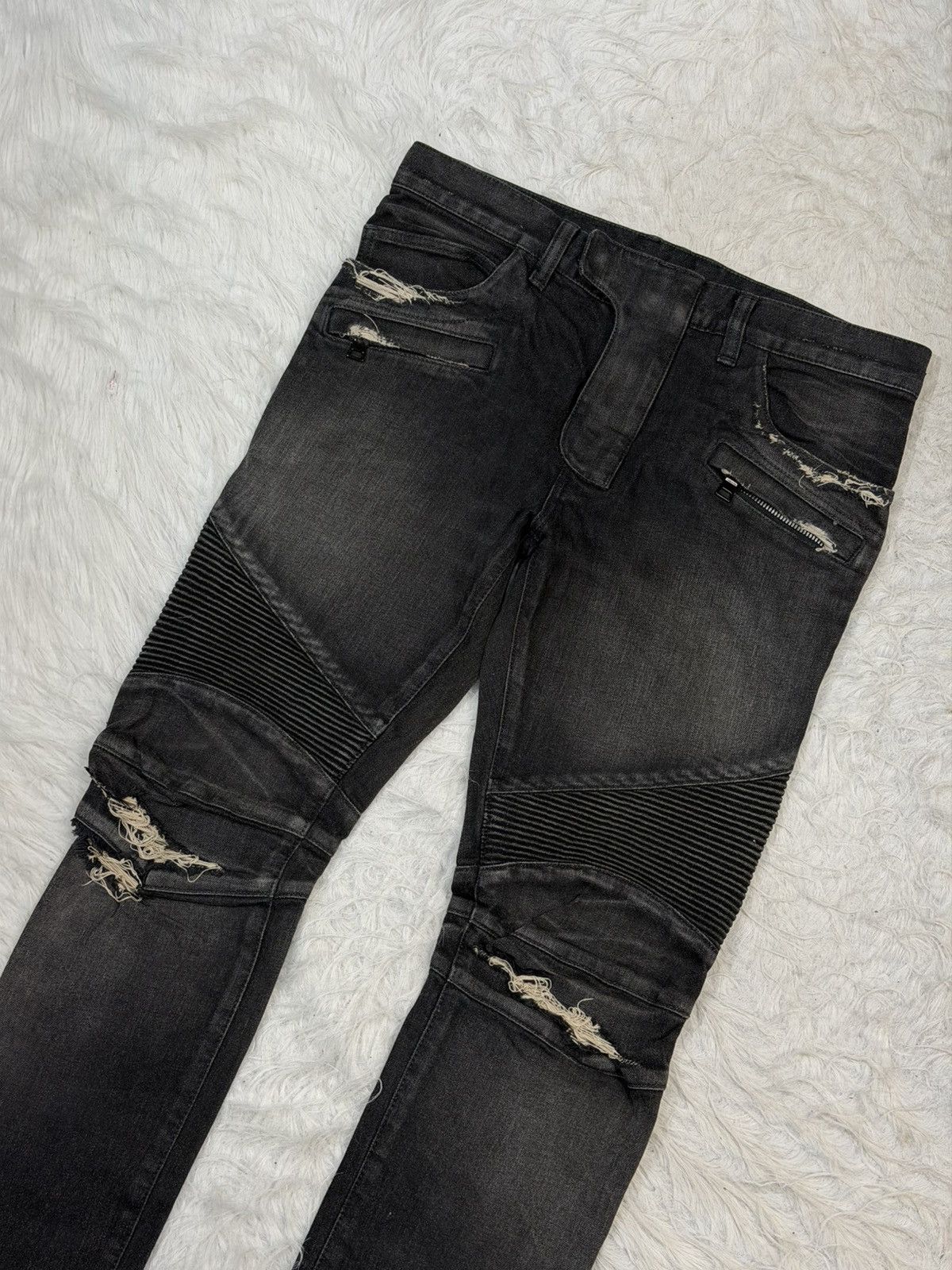 Balmain Balmain Paris biker’s jeans Size US 30 / EU 46 - 8 Thumbnail