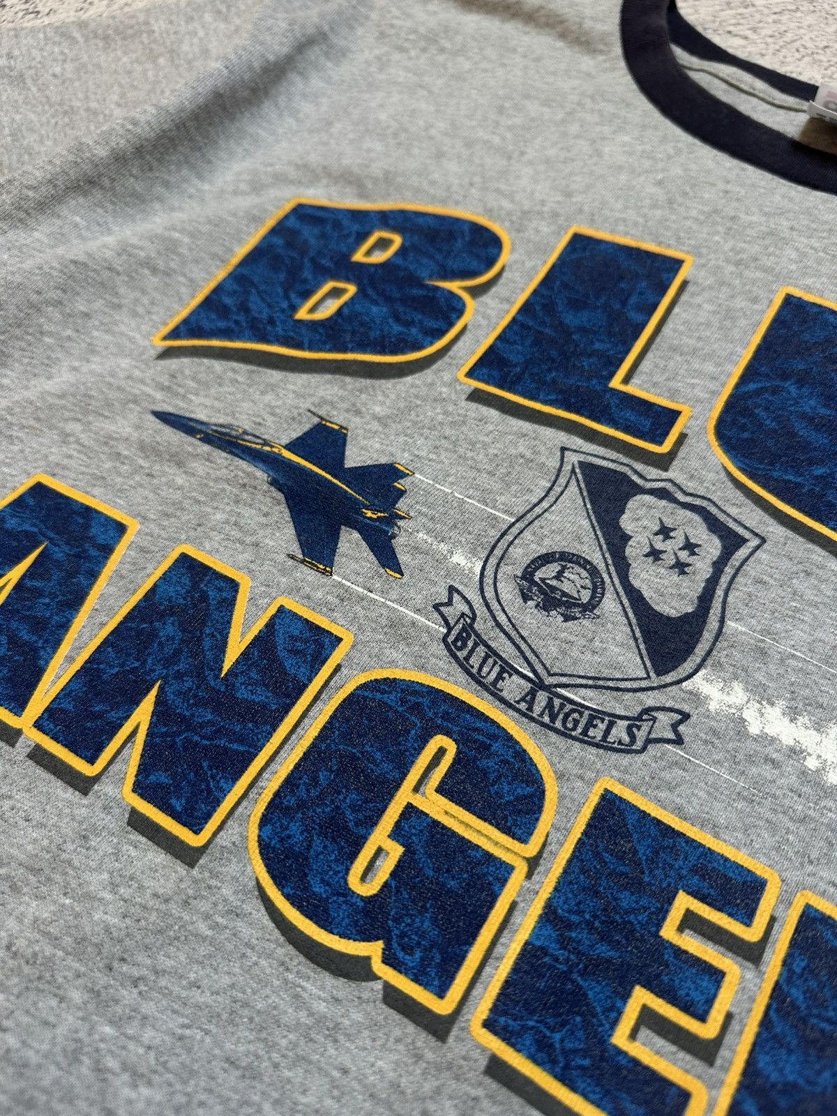Other Vintage US Navy "Blue Angels" Military Work Vietnam War Size US L / EU 52-54 / 3 - 7 Thumbnail
