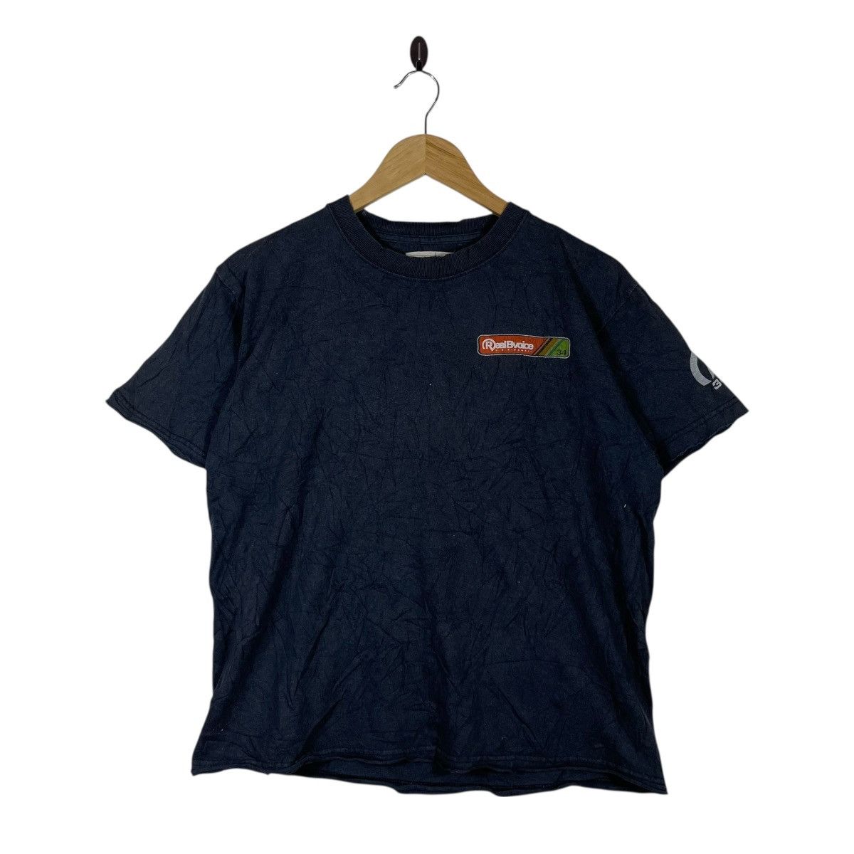 Vintage REALBVOICE R CLASSIC GRAPHIC SHORT SLEEVE T SHIRT STREETWEAR Size US M / EU 48-50 / 2 - 2 Thumbnail