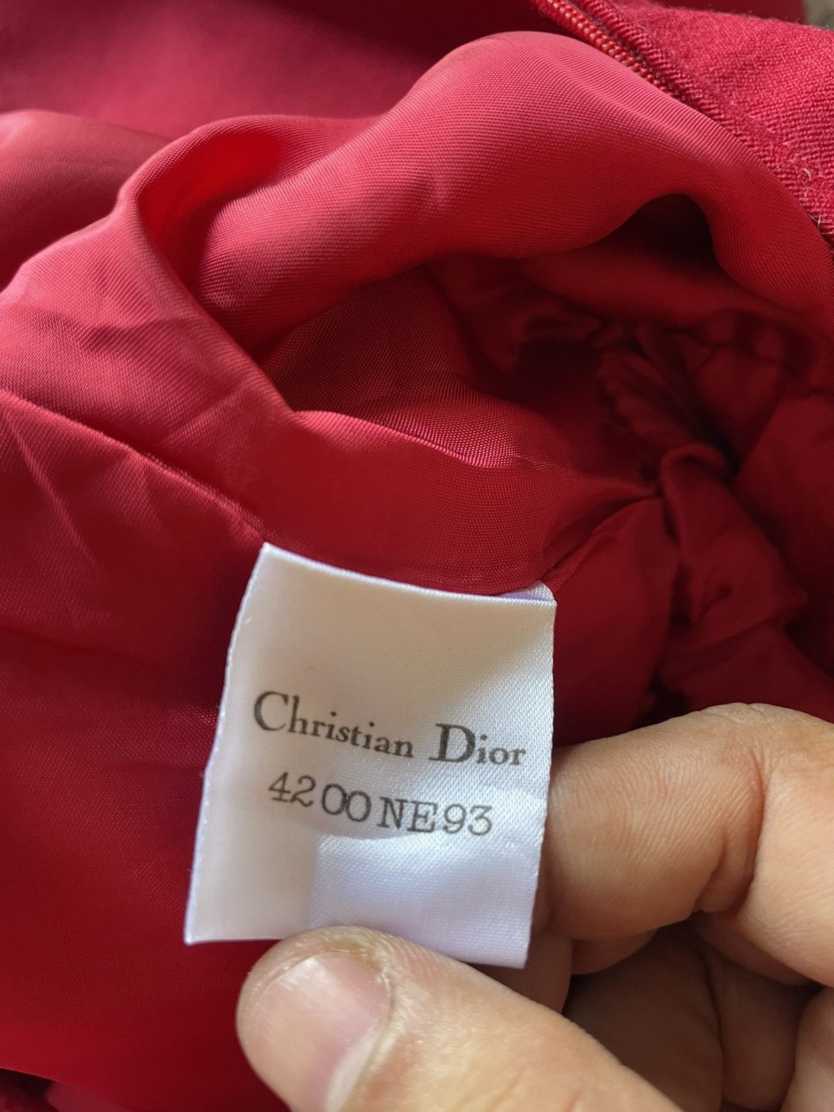 Christian Dior Monsieur Miss Dior by Christian Dior Red Dress Size M / US 6-8 / IT 42-44 - 7 Thumbnail