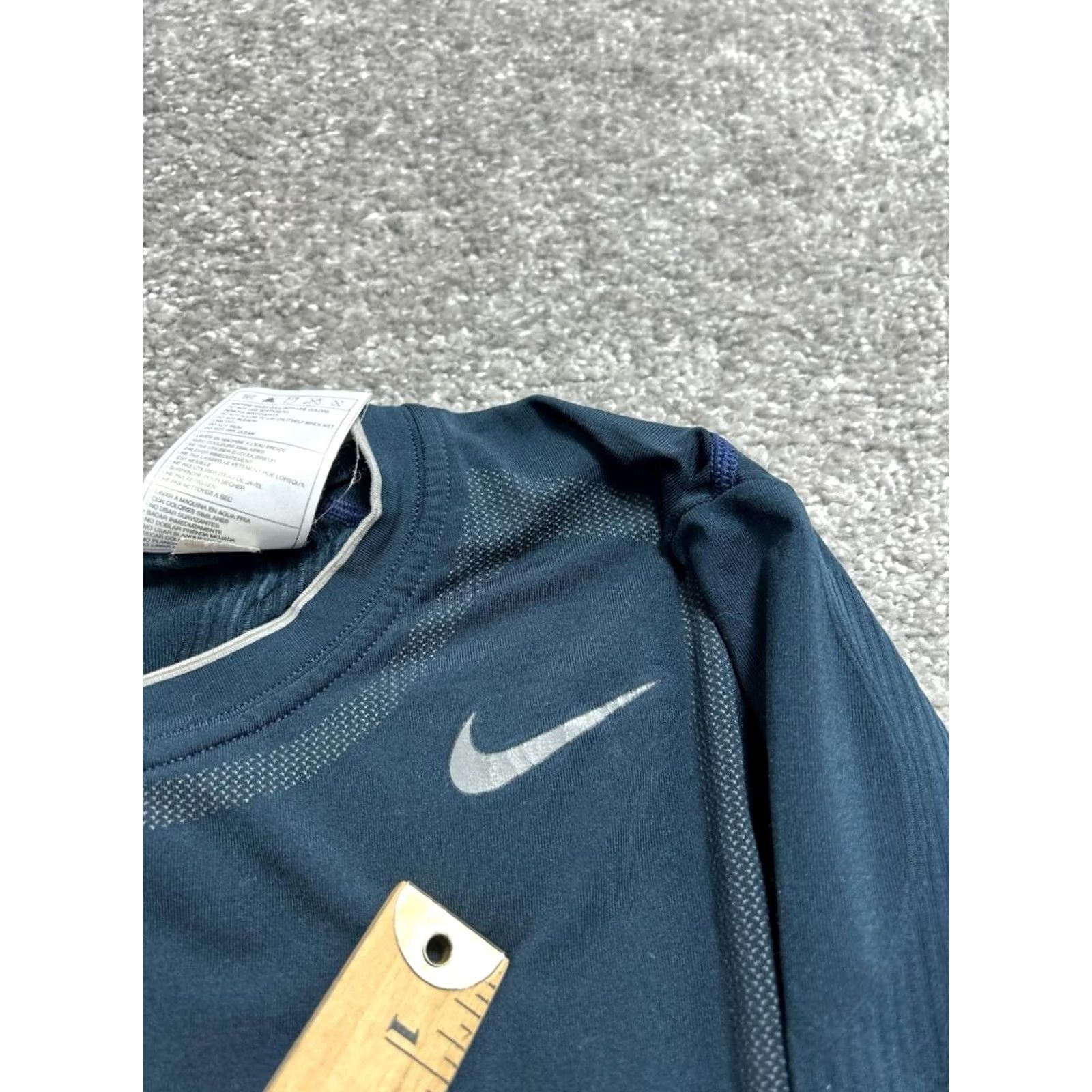 Nike Nike Pro Tight Shirt Mens XL Blue Stretch Dri Fit Running Training Athletic Top Size US XL / EU 56 / 4 - 4 Thumbnail