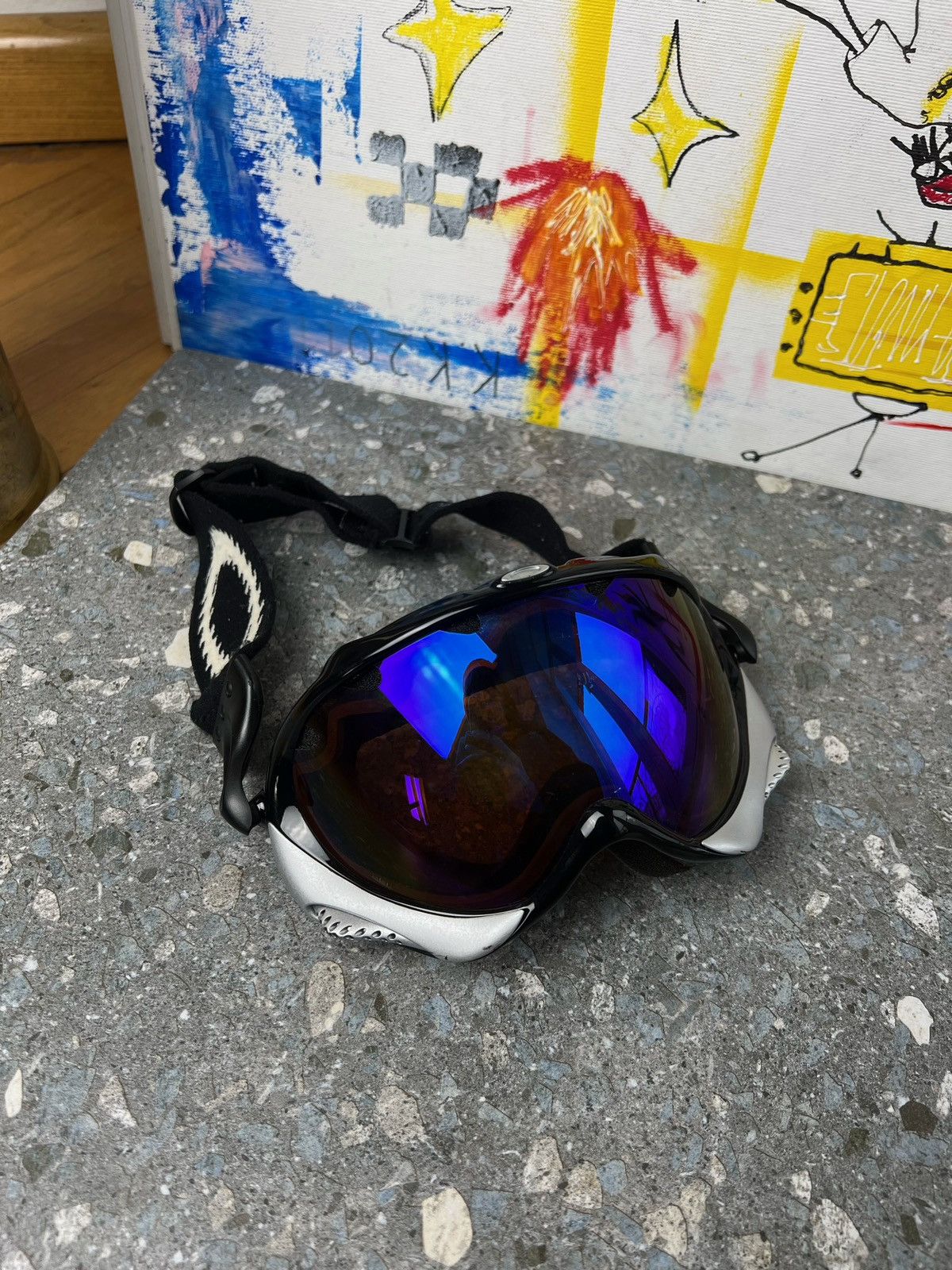 Oakley × Vintage Oakley vintage ski glasses Y2K gorpcore made in U.S.A. Size ONE SIZE - 4 Thumbnail