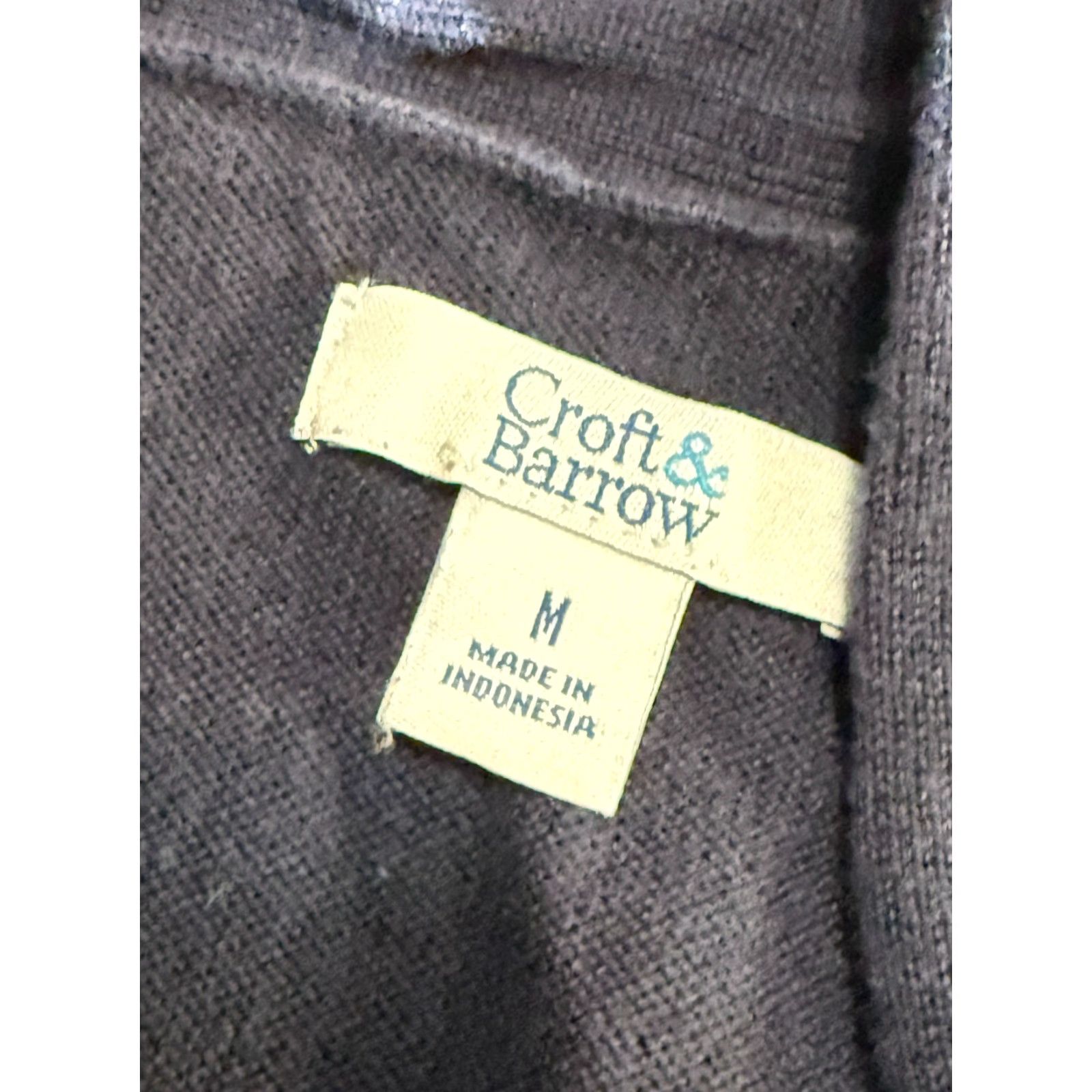Croft & Barrow Croft & Barrow Cardigan Sweater Women's Medium Navy Blue Open Long Sleeve Casual Knit Regular Open Cardigan Size M / US 6-8 / IT 42-44 - 5 Thumbnail