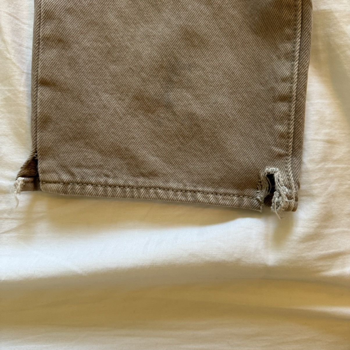 Levi's Vintage Levis’ 501 30x30 rare size Khaki Jeans Size US 30 / EU 46 - 5 Thumbnail
