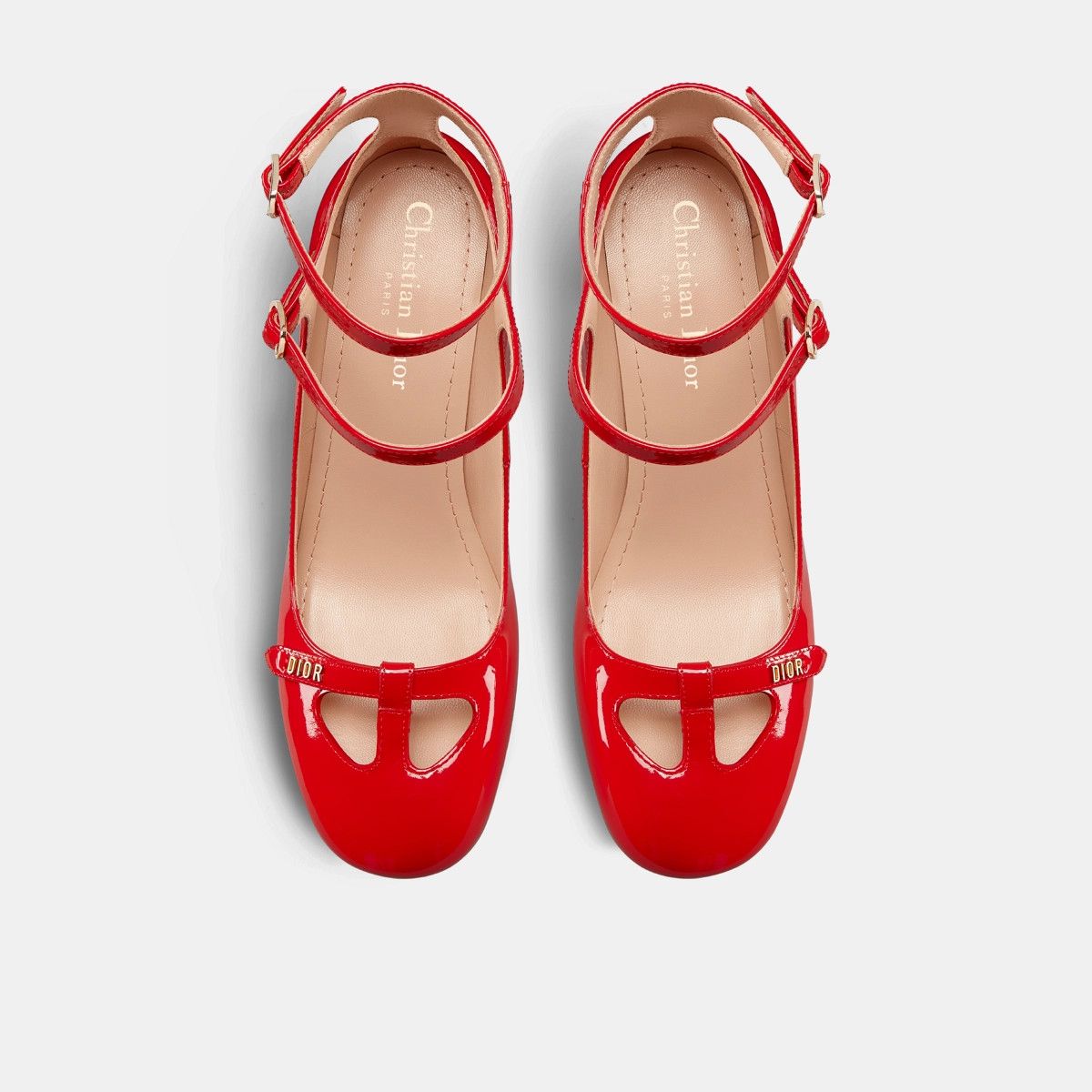 Dior o1w1db11024 Aime Dior Pump in Red Size US 10 / IT 40 - 4 Thumbnail