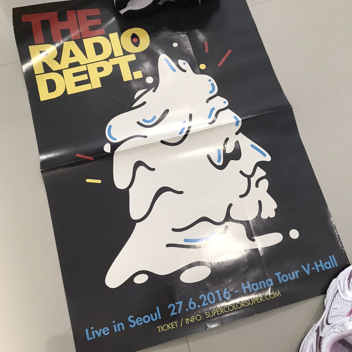 Hysteric Glamour Vintage The Radio Dept Live in Seoul 2016 hana tour Poster Size ONE SIZE - 2 Thumbnail
