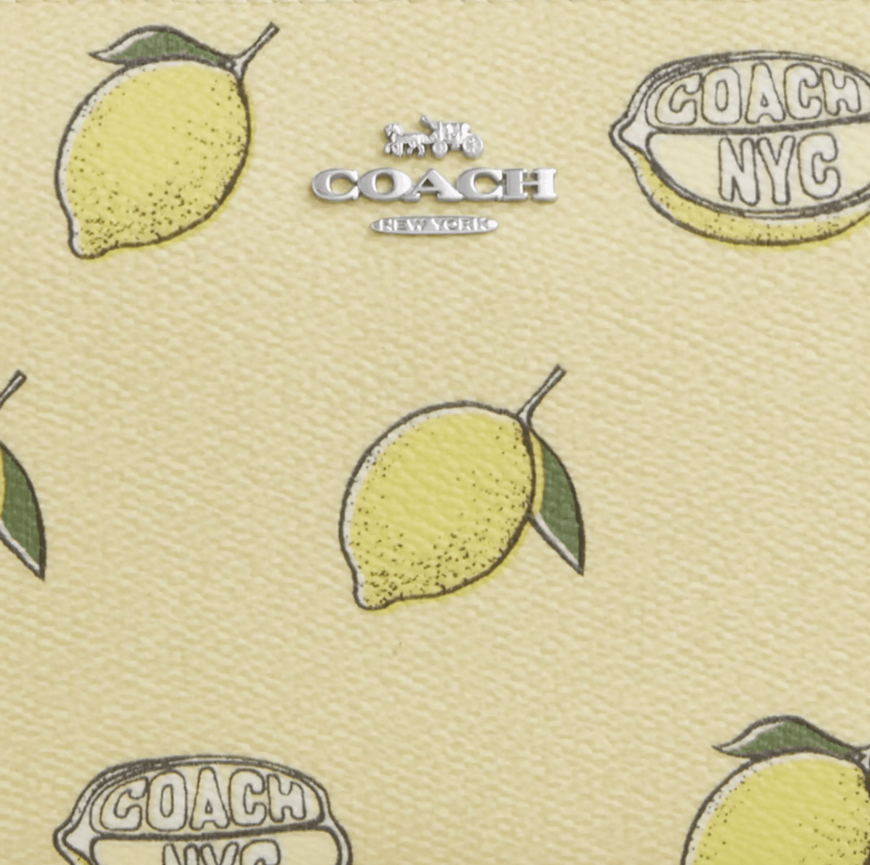 Coach NWT Coach Nolita 19 With Lemon Print CAL26 Size ONE SIZE - 11 Thumbnail