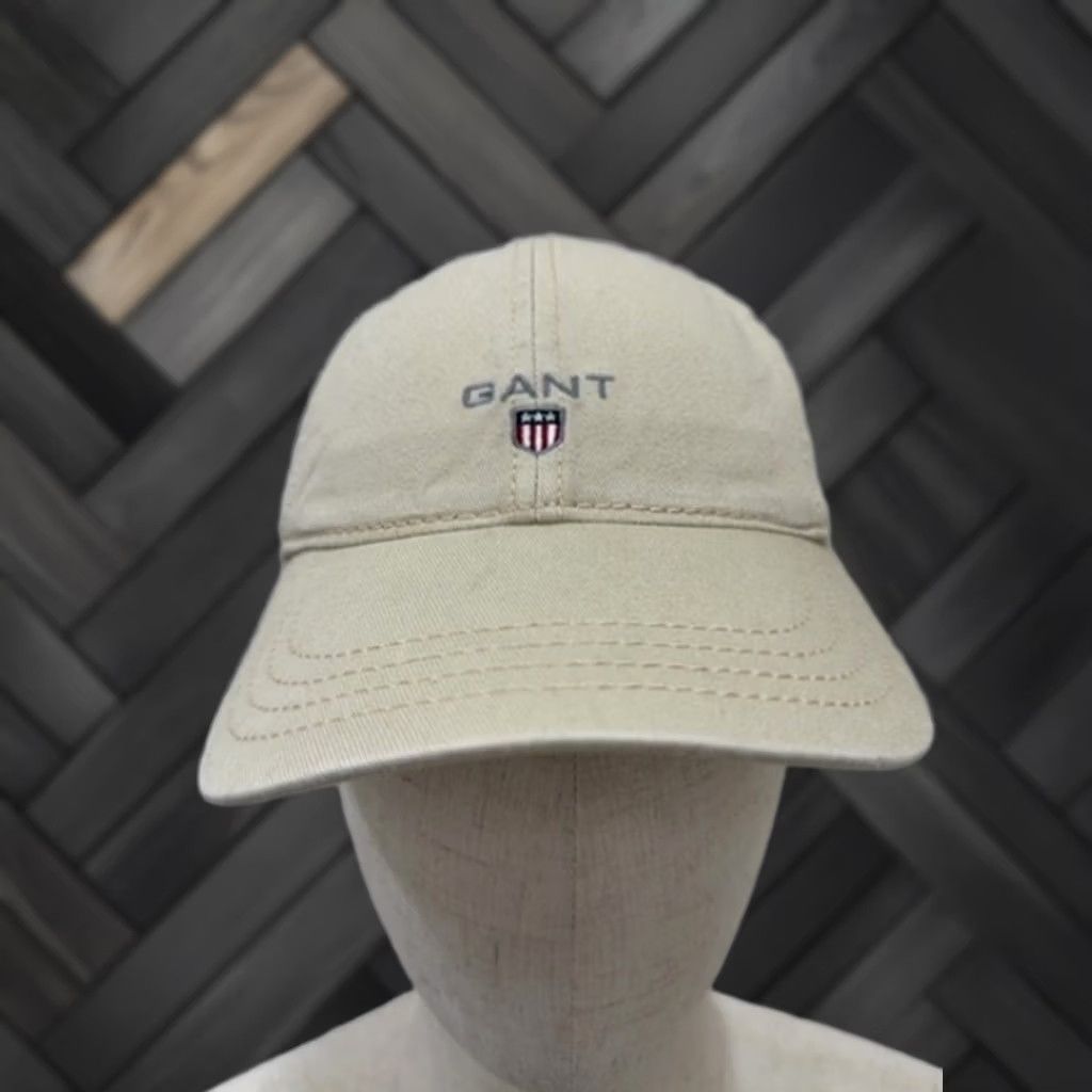 Gant GANT Men Beige Baseball Cap Stru 100% Cotton Size One Adjustable Strapback Size ONE SIZE - 1 Thumbnail