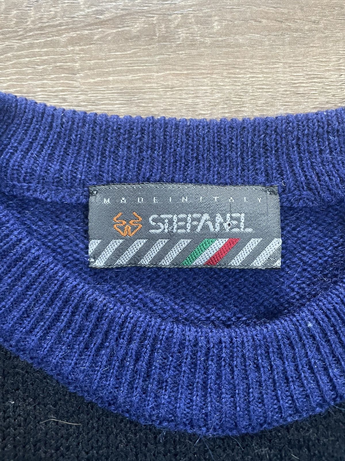 Vintage 90s Stefanel Knitted Sweater (Made in Italy) Size US M / EU 48-50 / 2 - 3 Thumbnail