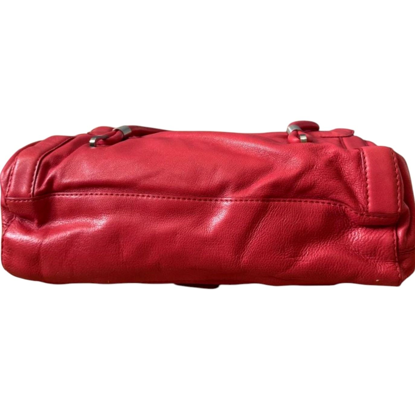 NBDN Nobrandedon Botkier Red Shoulder Leather Tote Bag Size ONE SIZE - 5 Thumbnail