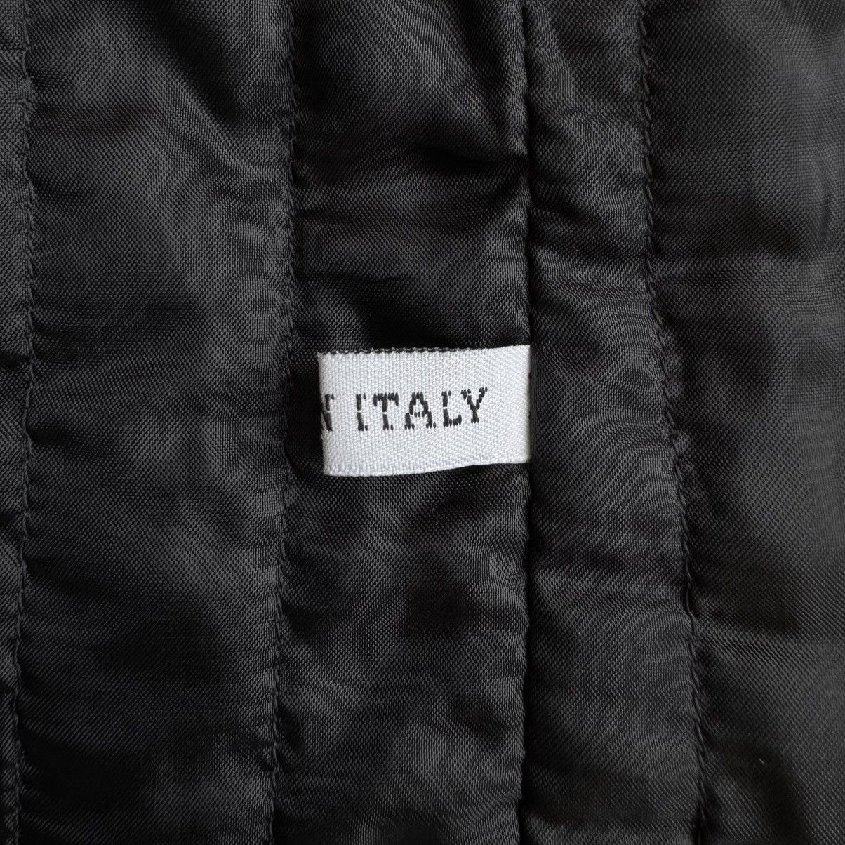 Ann Demeulemeester Ann Demeulemeester SS2003 Black Cracked Leather Biker Jacket Size US L / EU 52-54 / 3 - 13 Thumbnail