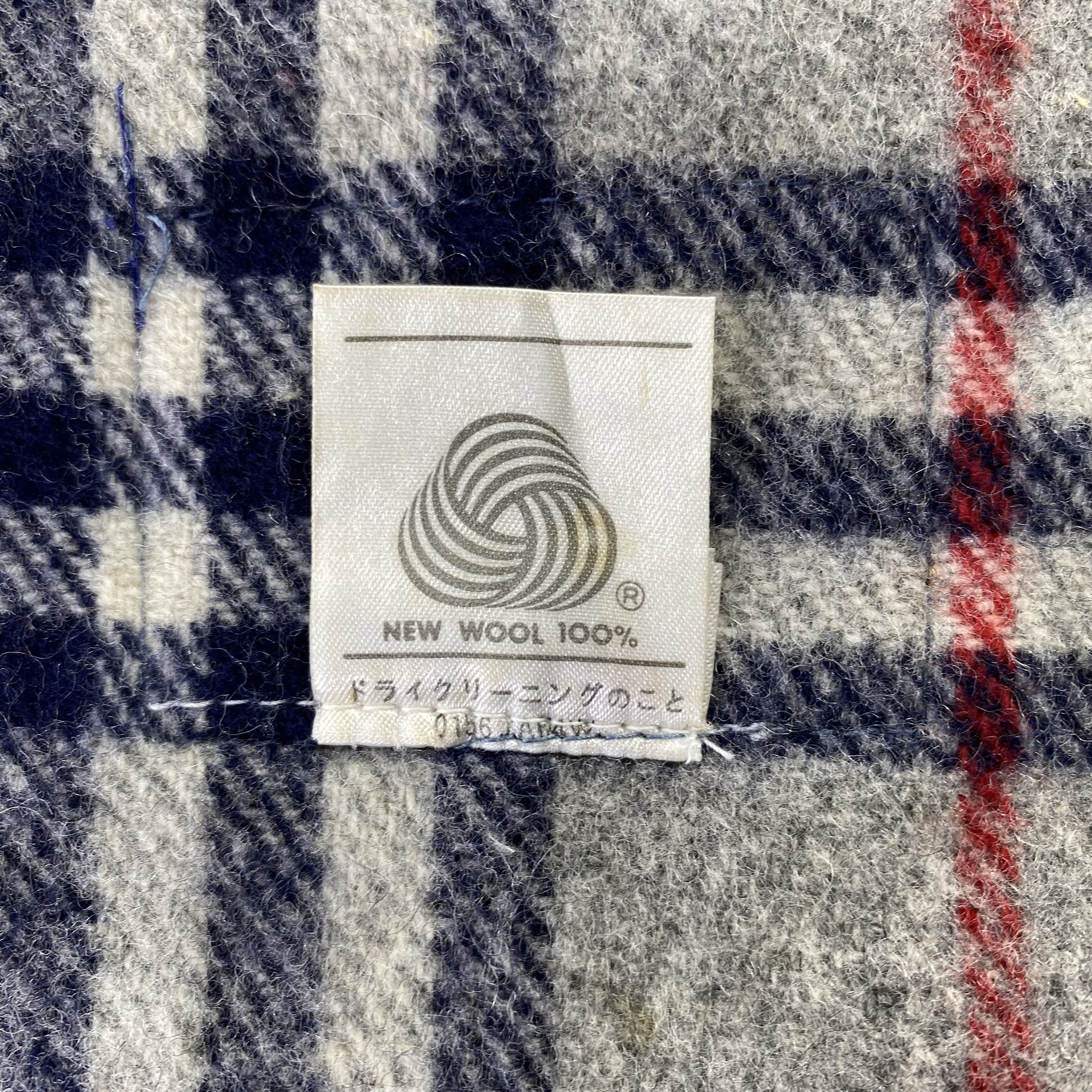 Burberry × Vintage Vintage Burberry Scarf Big Size Neck Wrap Wool Muffler Size ONE SIZE - 11 Thumbnail