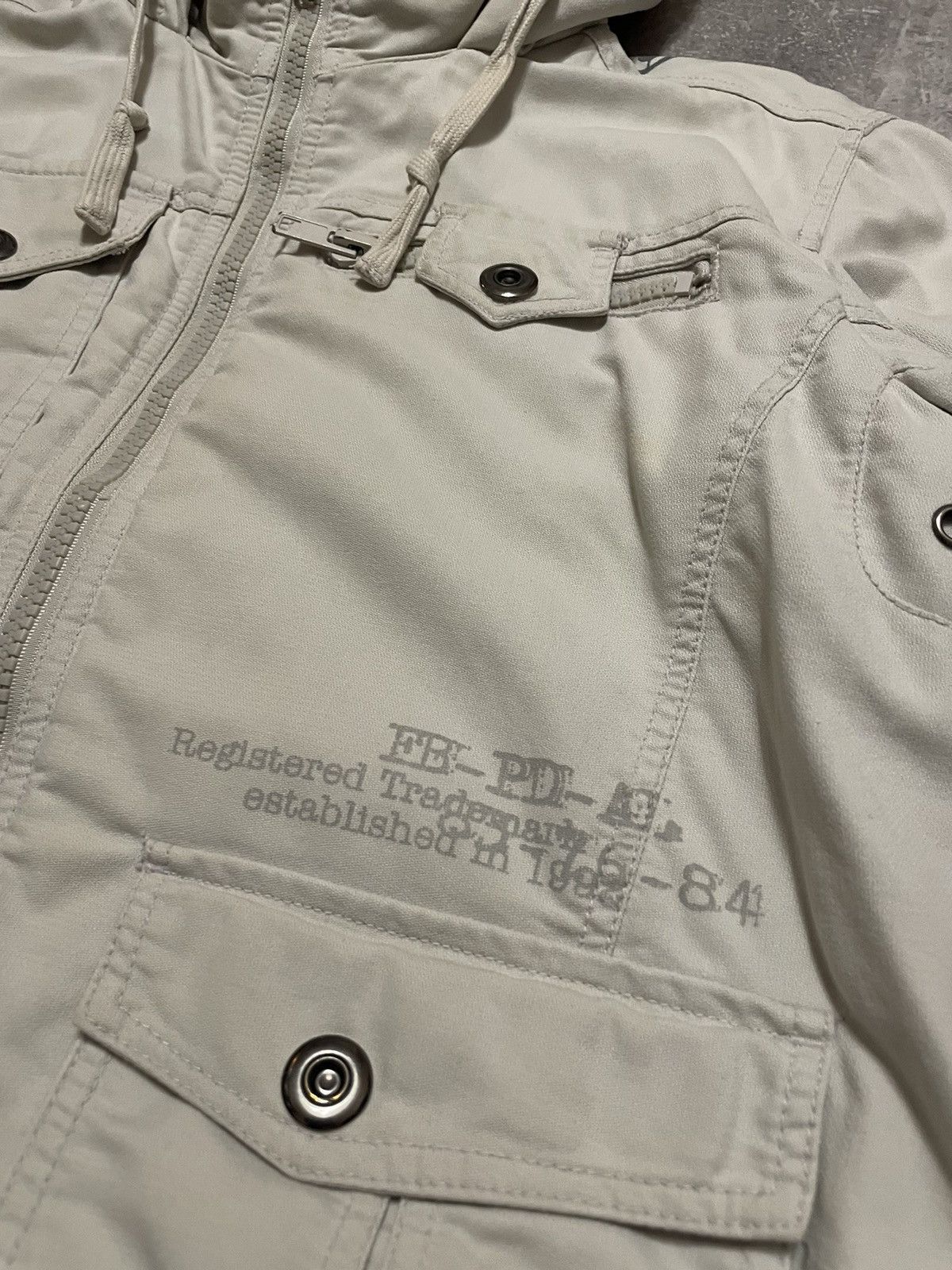 Southpole × Vintage Vintage Fishbone Avant Garde Tribal Bomber Jacket Size US S / EU 44-46 / 1 - 7 Thumbnail