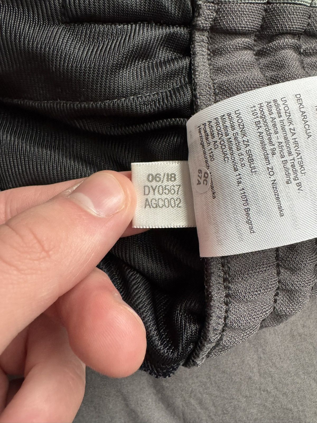 Adidas × Kanye West × Yeezy Adidas Yeezy Calabasas Track Pants ‘Ink/Wolves’ Size US 32 / EU 48 - 11 Thumbnail