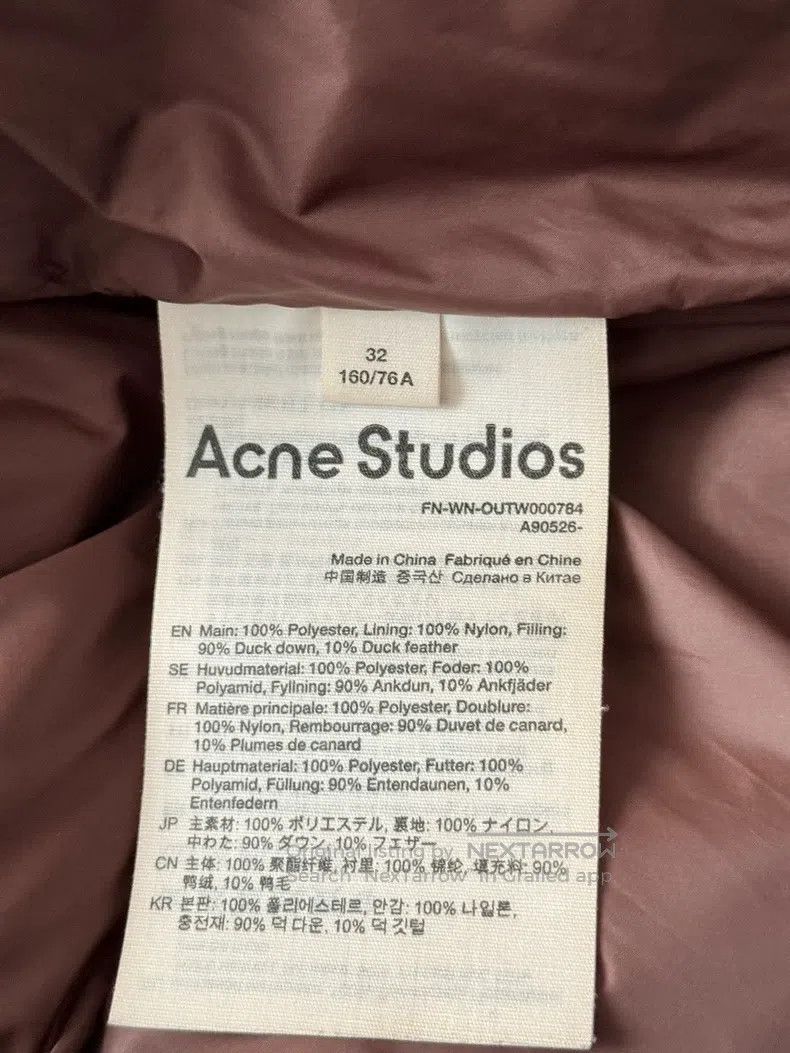Acne Studios Acne Studios Puffer Jacket Size 4XL / US 24-26 - 3 Thumbnail