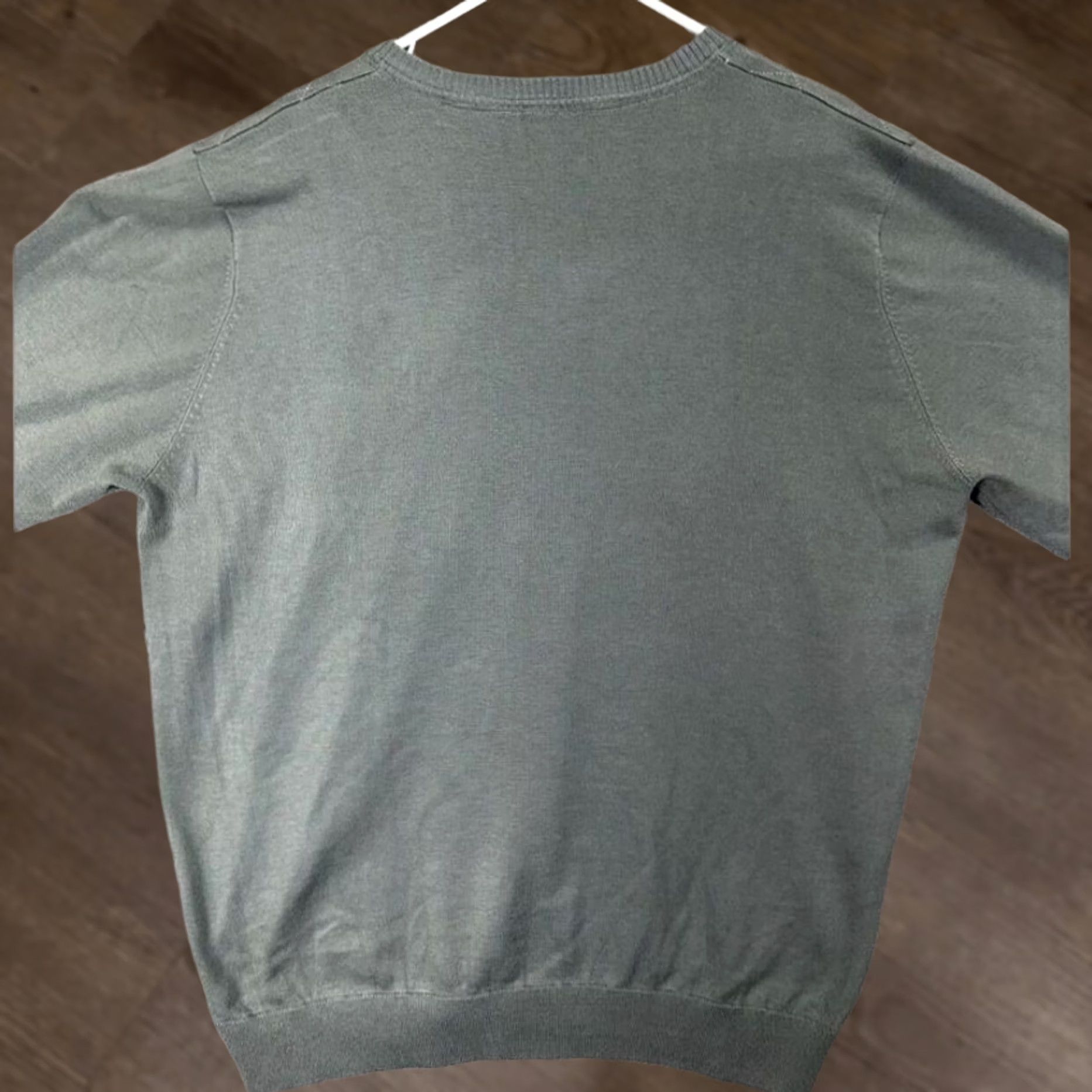 TravisMathew Travis Mathew V-Neck Sweater Pullover Adult XL Mens Gray Nylon Blend Long Sleeve Size US XL / EU 56 / 4 - 1 Thumbnail