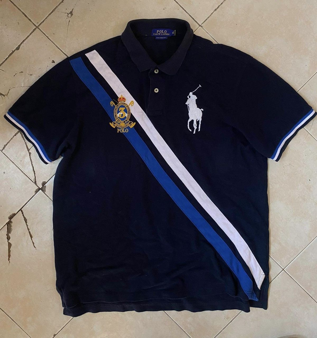 Polo Ralph Lauren × Vintage Vintage Polo Shirt By Polo Ralph Lauren Size US XL / EU 56 / 4 - 1 Thumbnail