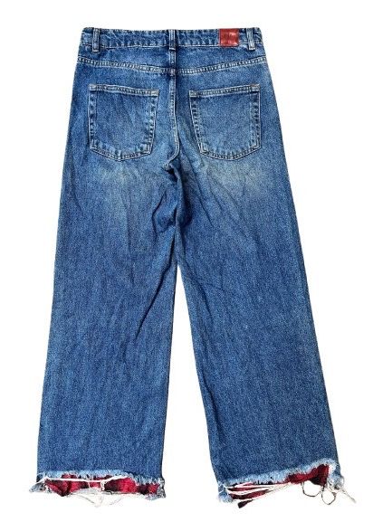 Zara ZARA VINTAGE BAGGY JEANS DISTRESSED STYLE Size US 32 / EU 48 - 3 Thumbnail