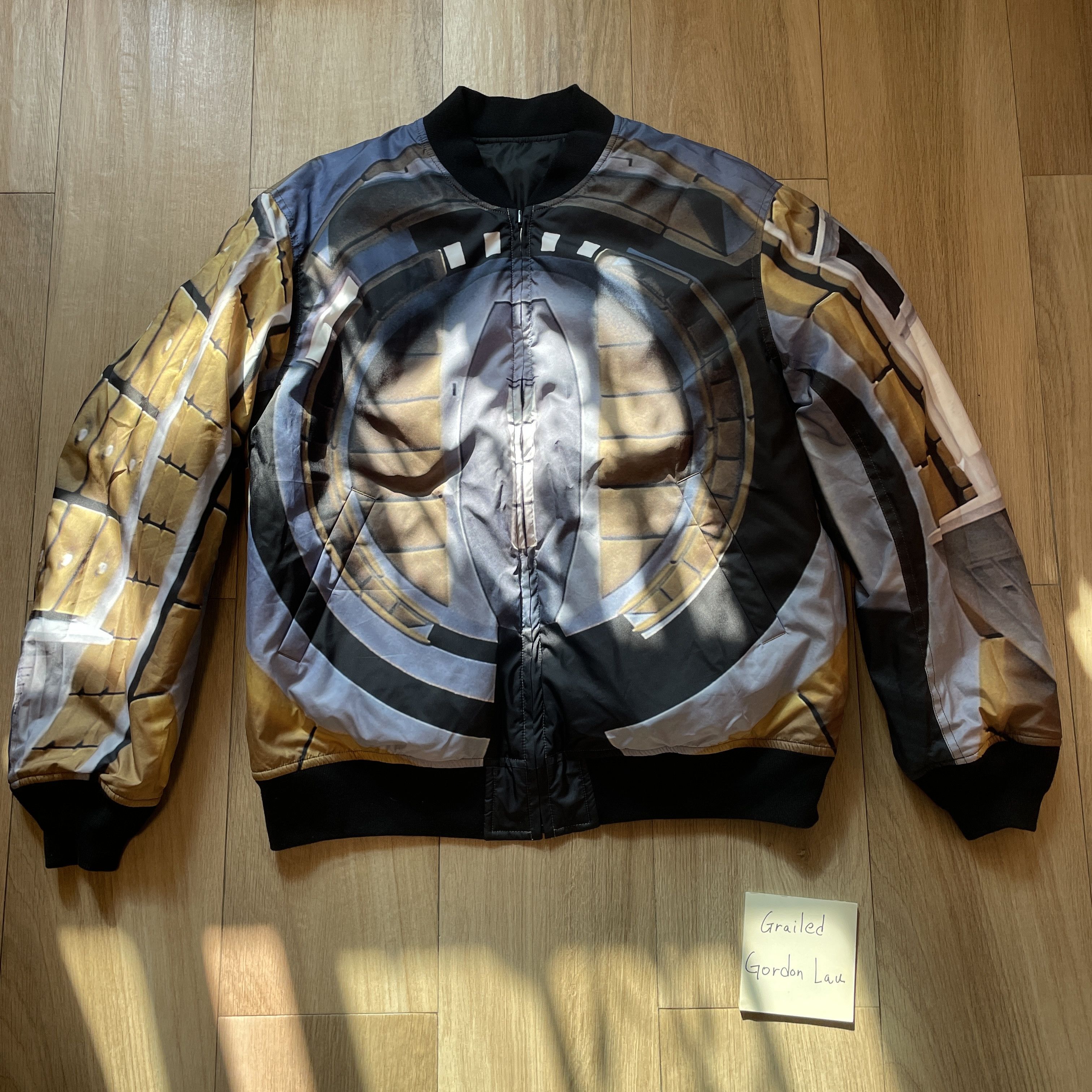 Undercover FW2018 2001:A Space Odyssey Printed Reversible Bomber Jacket Size US XL / EU 56 / 4 - 9 Thumbnail
