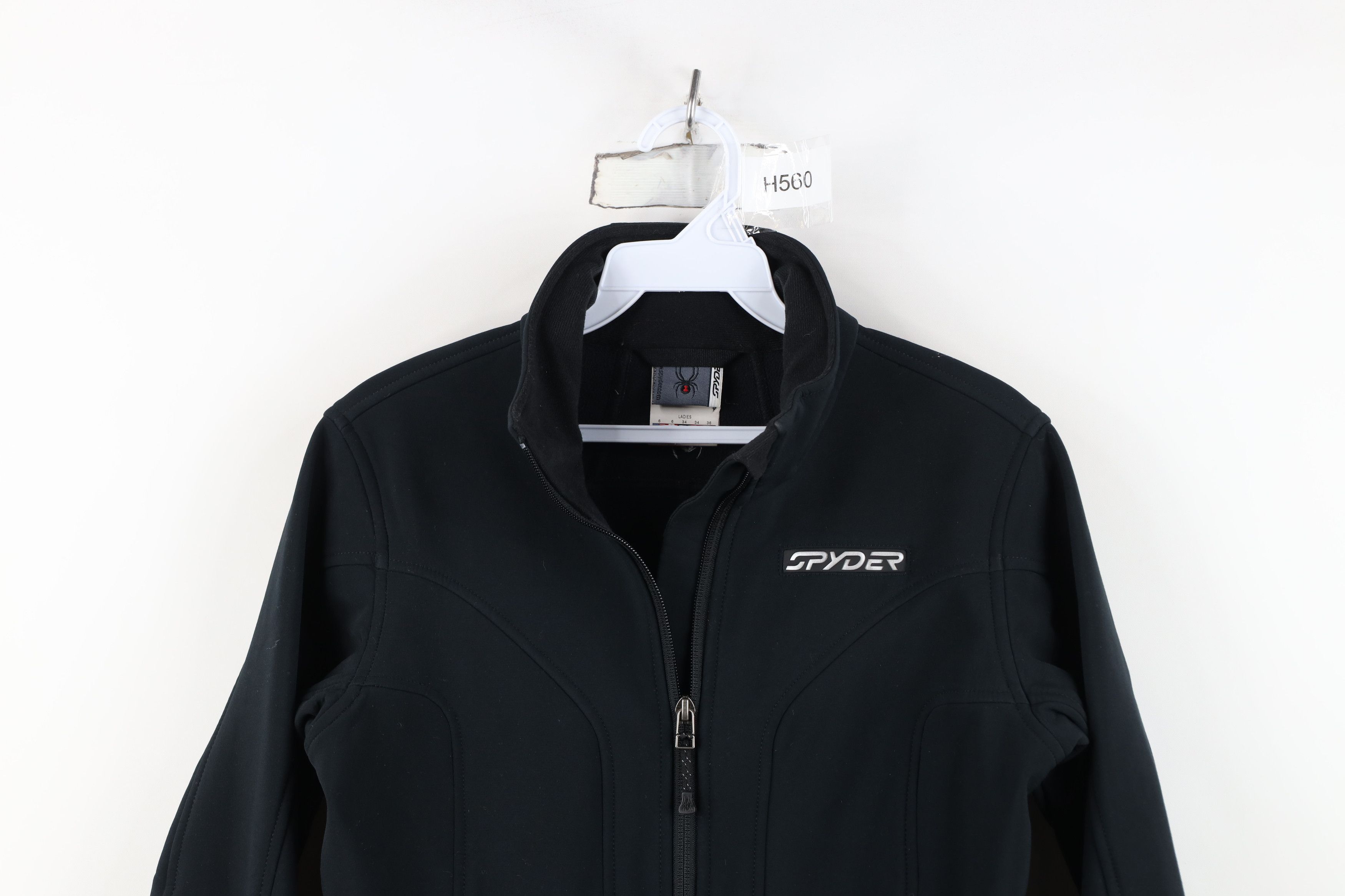Spyder Vintage Spyder XT.L Lined Soft Shell Full Zip Jacket Black Size M / US 6-8 / IT 42-44 - 2 Thumbnail