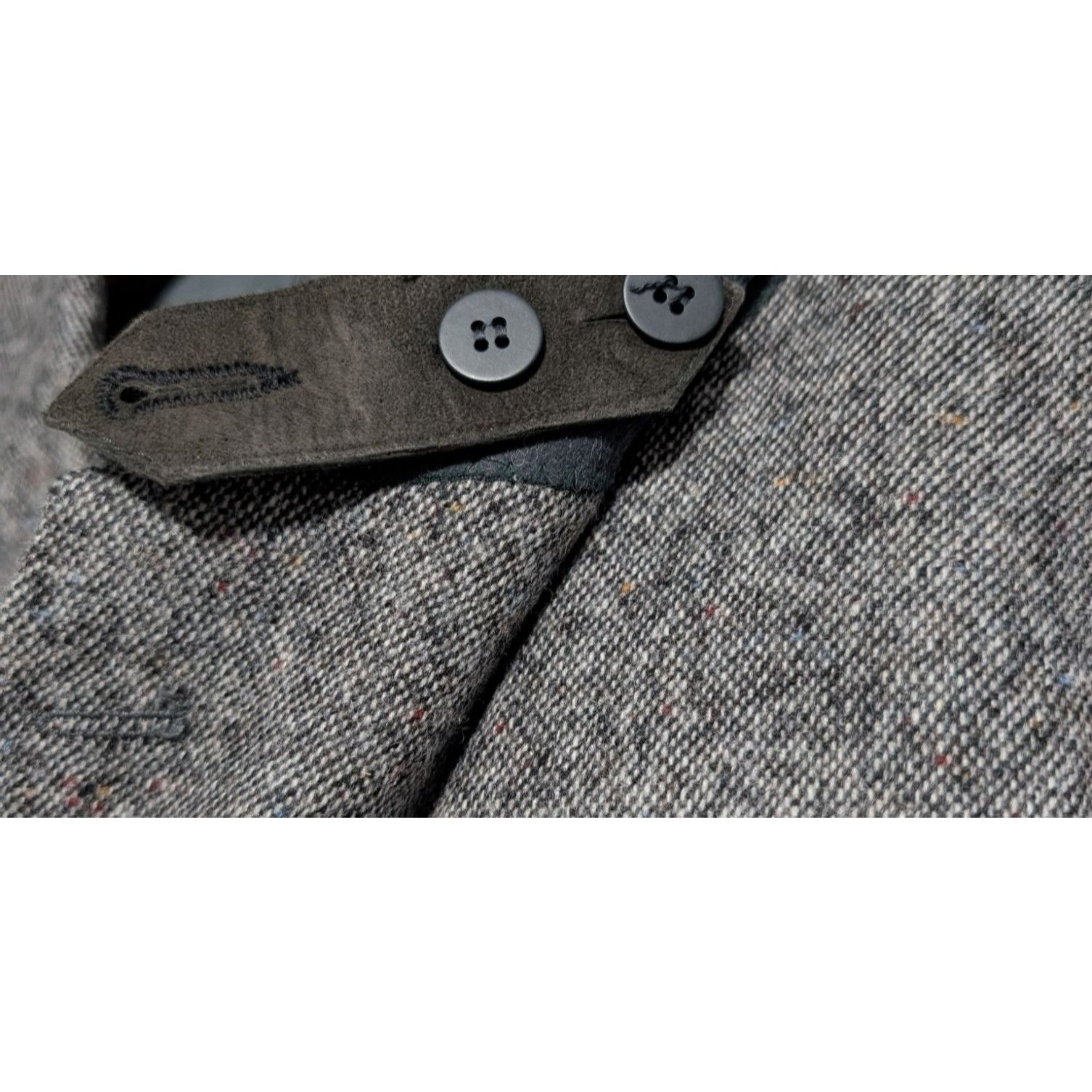 Stafford Vintage Stafford Wool Gray Blazer Elbow Patches Men Size 50R Size 50R - 10 Thumbnail