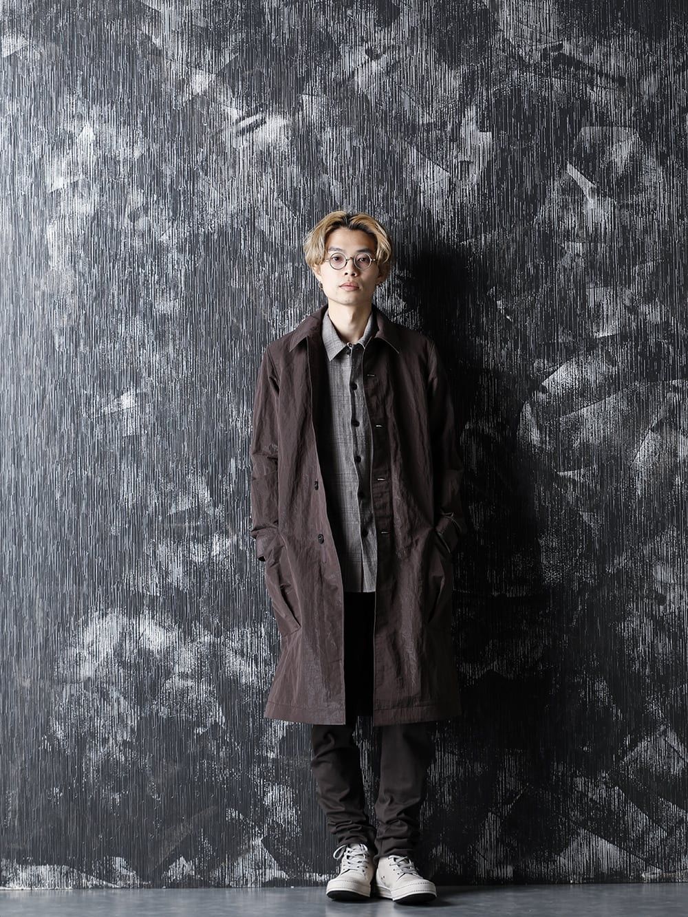 Devoa Devoa 21SS Coat lightweight highdensity Co/Pe Mud Gray Size US M / EU 48-50 / 2 - 16 Thumbnail
