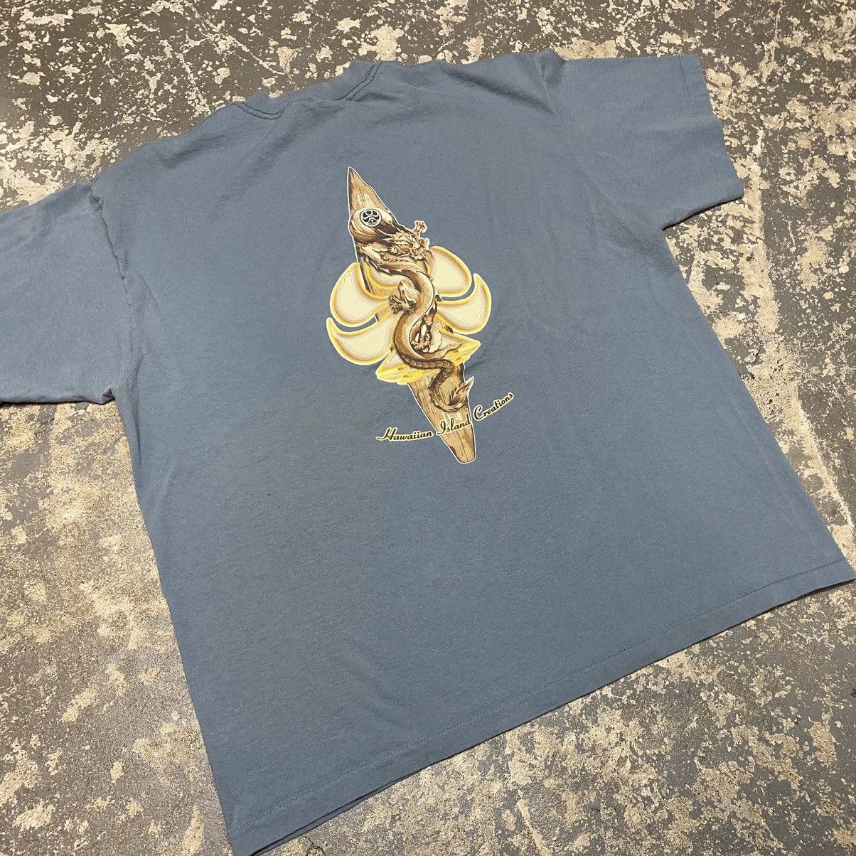 Grunt Style × Vintage Vintage Hawaiian Dragon Island Outdoor Grunt Tshirt Size US XL / EU 56 / 4 - 13 Thumbnail