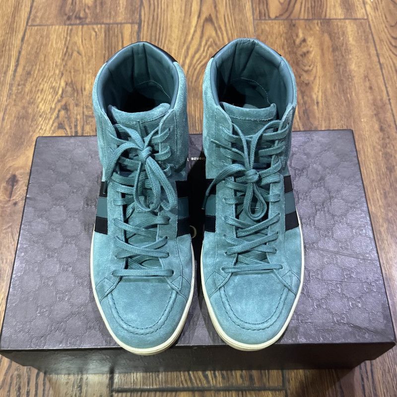 Gucci Gucci Classic High-Top Sneakers for Men and Women -2508 Size US 8.5 / EU 41-42 - 2 Thumbnail