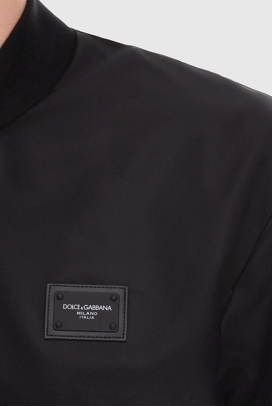 Dolce & Gabbana o1y0825 Bomber Jacket in Black Size XS / US 0-2 / IT 36-38 - 5 Thumbnail