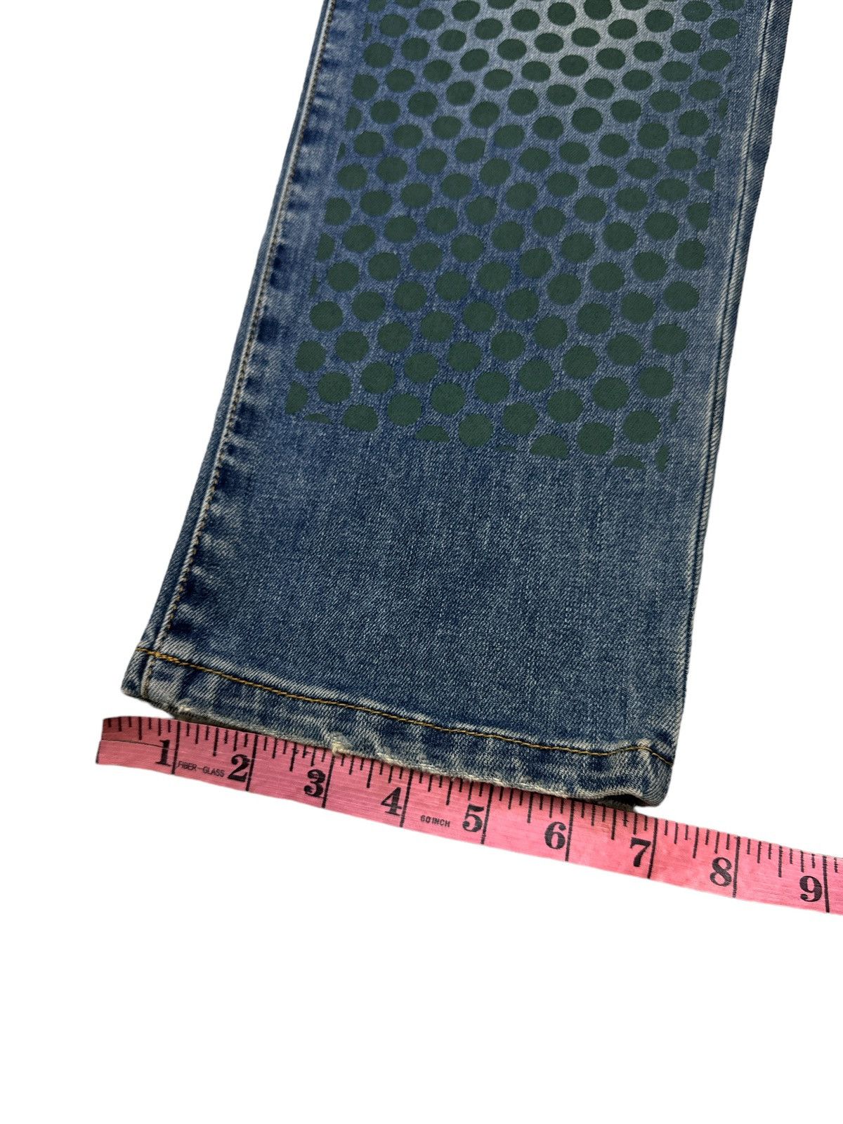 Marni VINTAGE MARNI POLKADOT PRINT CIGARETTE JEANS PANTS SIZE 34 Size 34" / US 12 / IT 48 - 5 Thumbnail