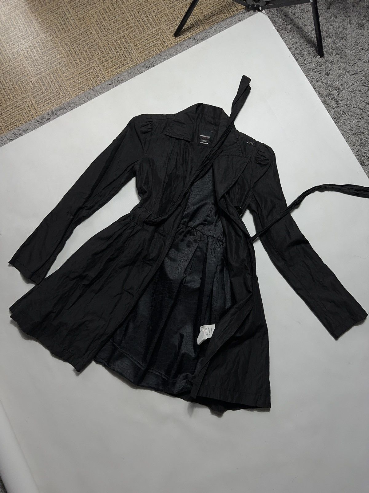 Miss Sixty Miss Sixty Vintage Y2K Trench Coat Size XS / US 0-2 / IT 36-38 - 2 Thumbnail