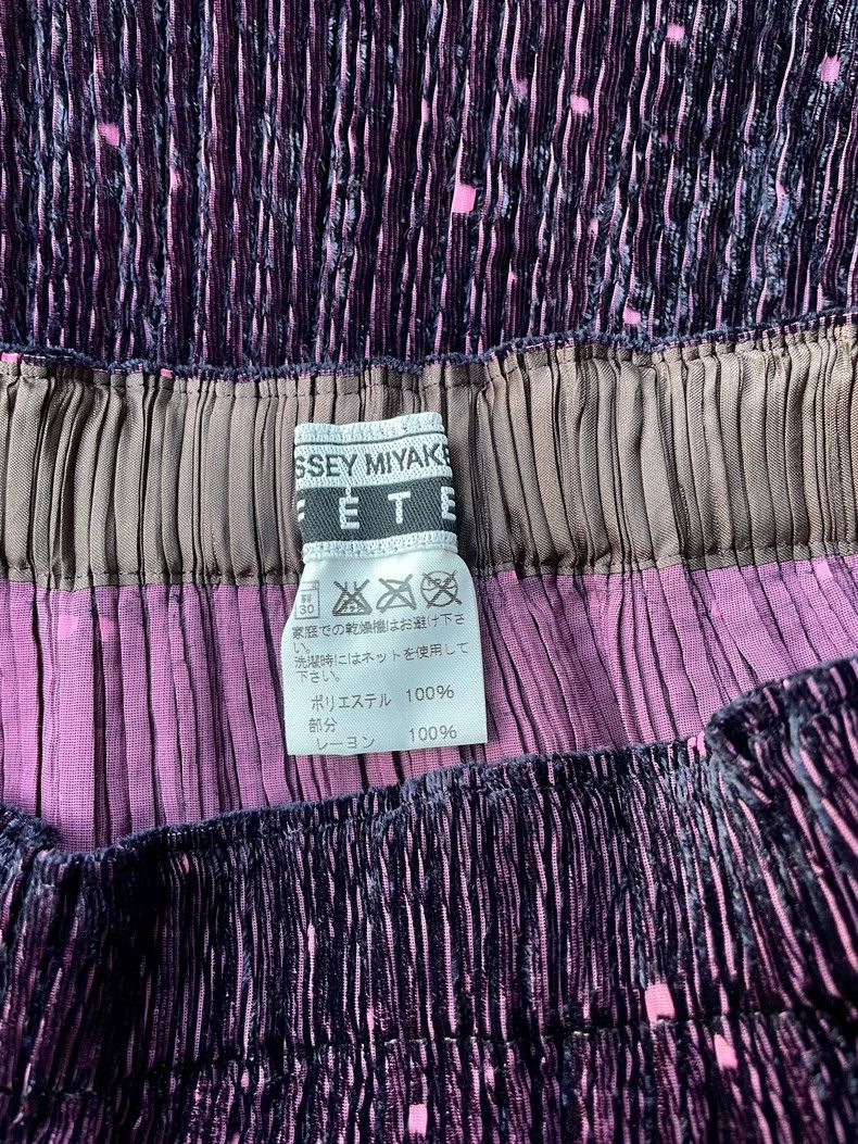 Issey Miyake Issey Miyake size:2 Deep purple velvet pleated cardigan Size XS / US 0-2 / IT 36-38 - 7 Thumbnail