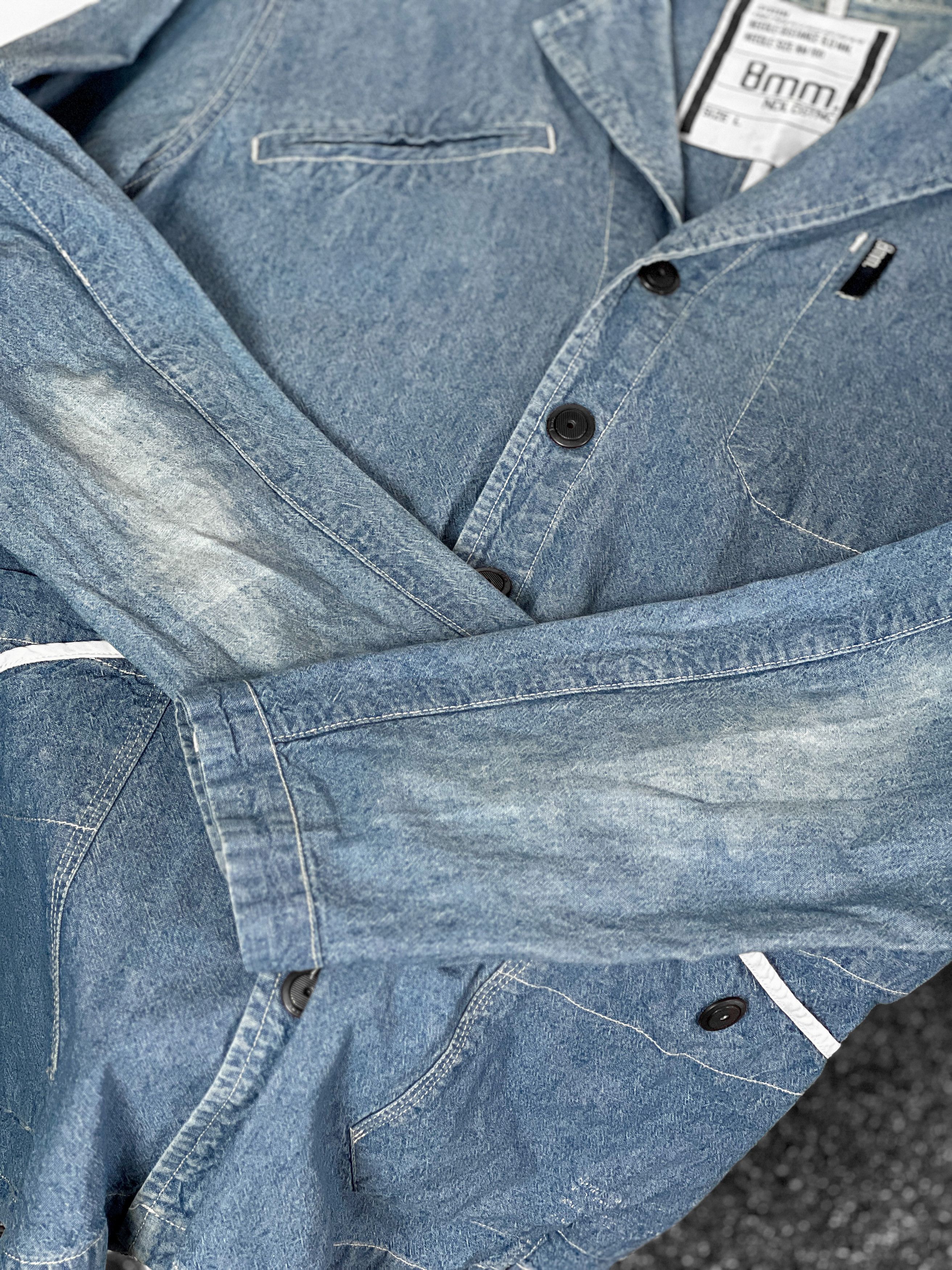 Other 8mm NDL DSTNC Light Denim Men`s Blazer Size US L / EU 52-54 / 3 - 5 Thumbnail