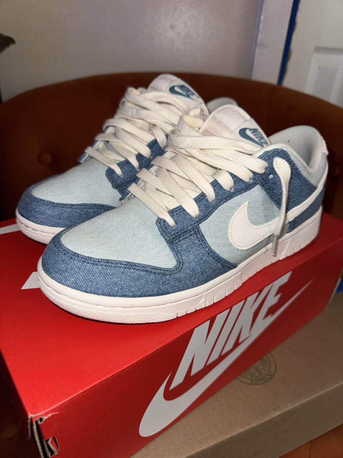 Nike Nike dunks denims Size US 7.5 / IT 37.5 - 5 Thumbnail