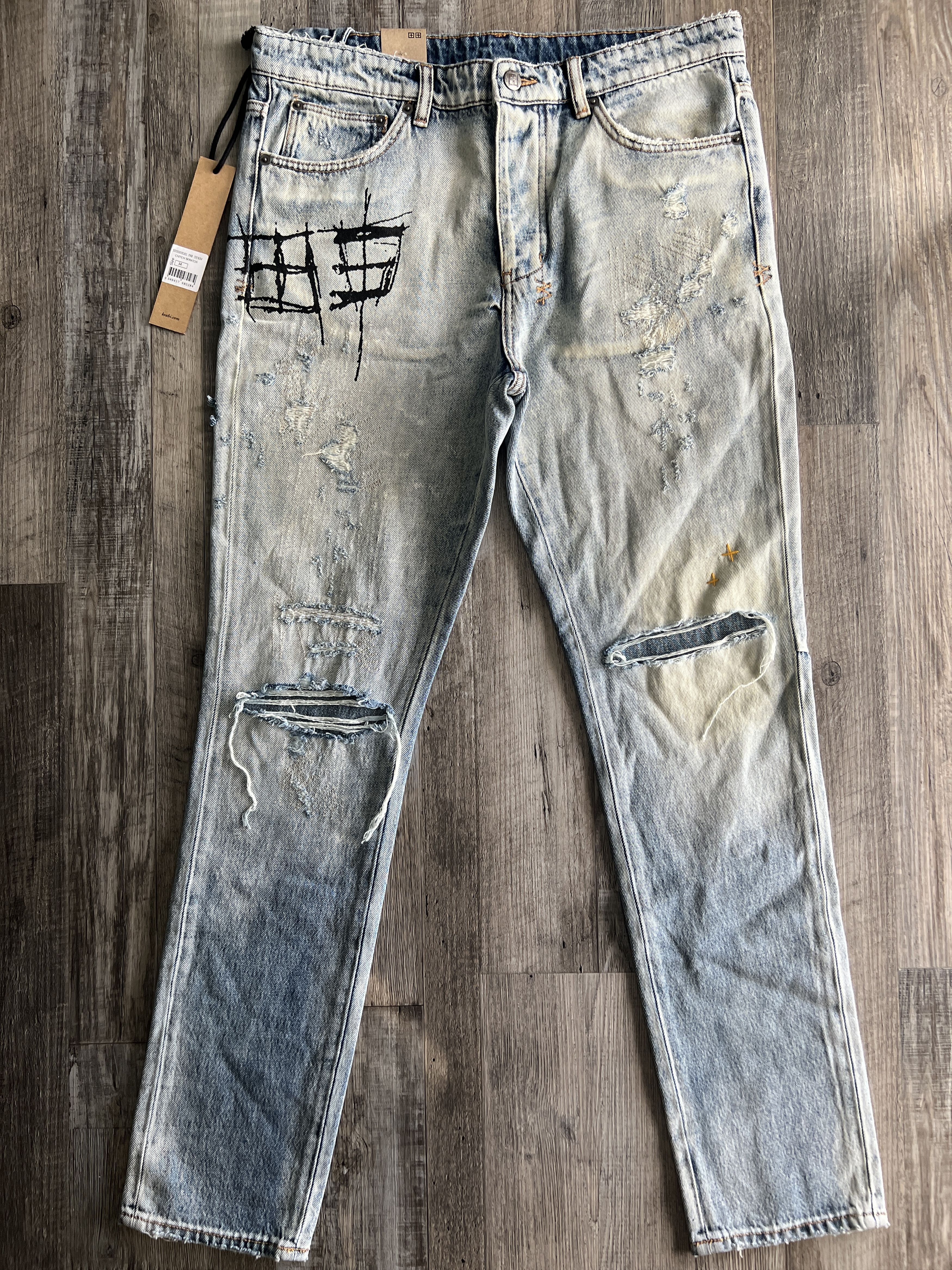 Ksubi Ksubi Chitch Patchwork Jeans Size US 34 / EU 50 - 1 Thumbnail