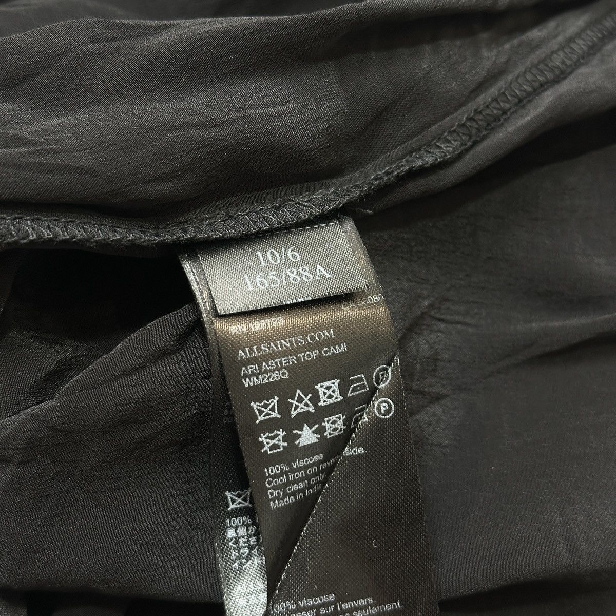 Allsaints Allsaints ari aster top cami avant-garde Size M / US 6-8 / IT 42-44 - 4 Thumbnail