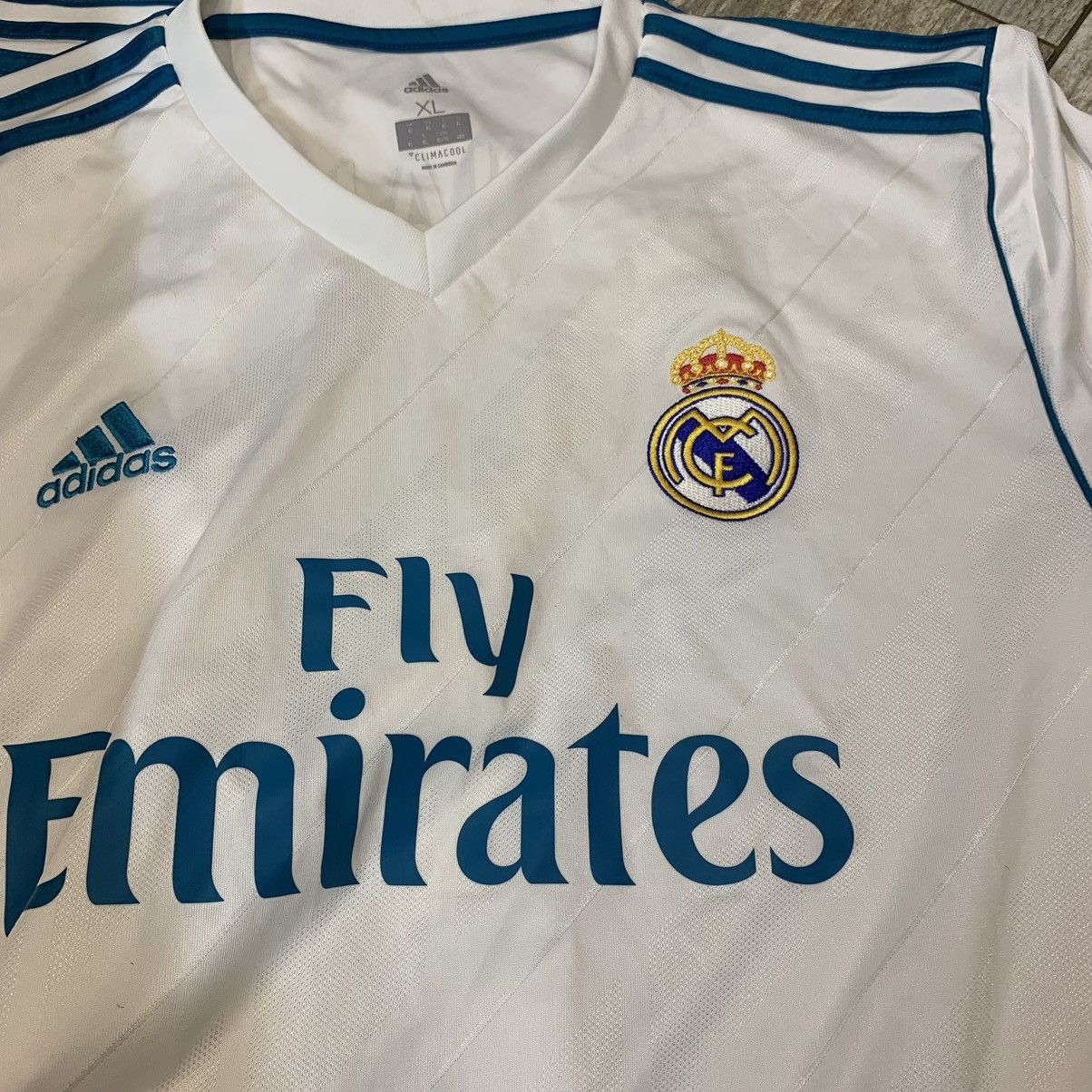 Adidas 🔥RARE🔥 2017/2018 Real Madrid Ronaldo Soccer Jersey Size US XL / EU 56 / 4 - 8 Thumbnail