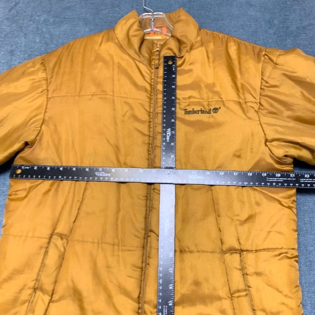 Timberland Timberland Puffer Jacket Mens XL Yellow Nylon Quilted Insulated Outdoor Jacket Size US XL / EU 56 / 4 - 6 Thumbnail