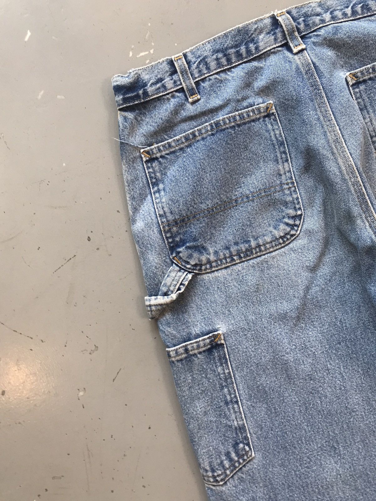 Carhartt × Vintage Vintage Carhartt B237 DST carpenter denim Size US 34 / EU 50 - 14 Thumbnail