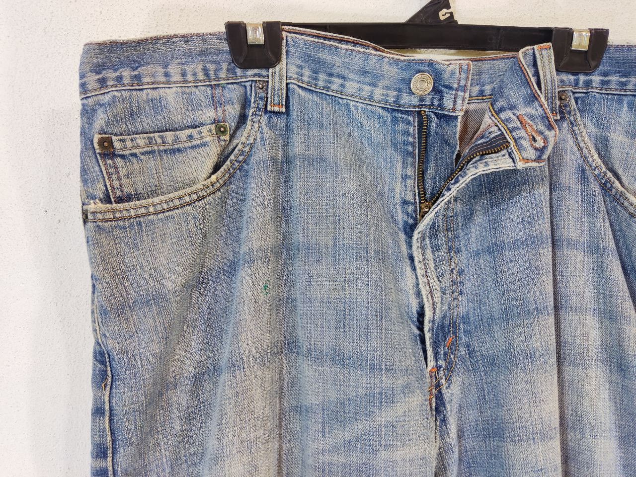 Levi's vintage levis 569 loose straight distressed denim Size US 44 / EU 60 - 7 Thumbnail