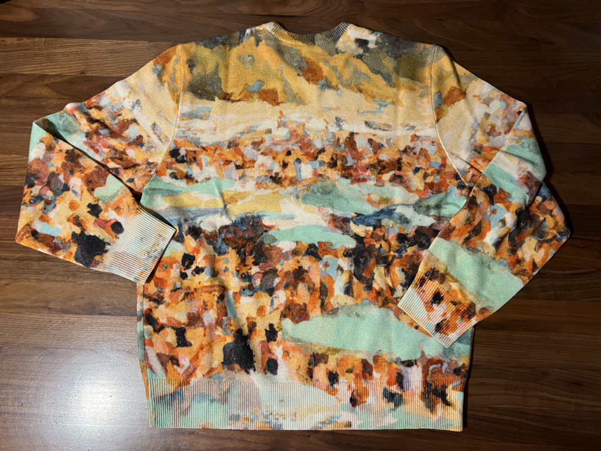 Aime Leon Dore Aime Leon Dore ALD Printed Landscape Artwork Wool Sweater XL Size US XL / EU 56 / 4 - 8 Thumbnail