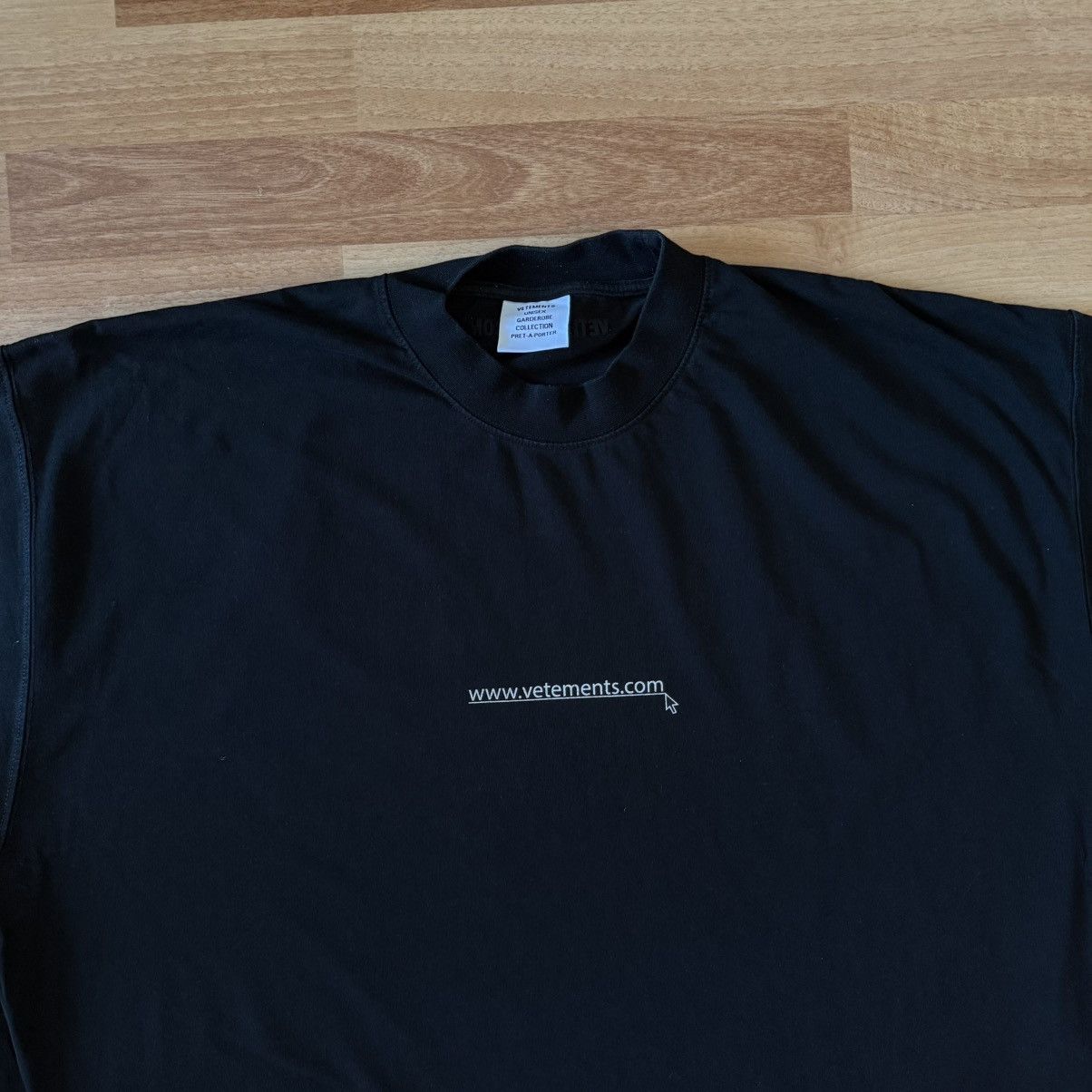 Vetements Vetements Website Logo T-Shirt Size US XS / EU 42 / 0 - 2 Thumbnail