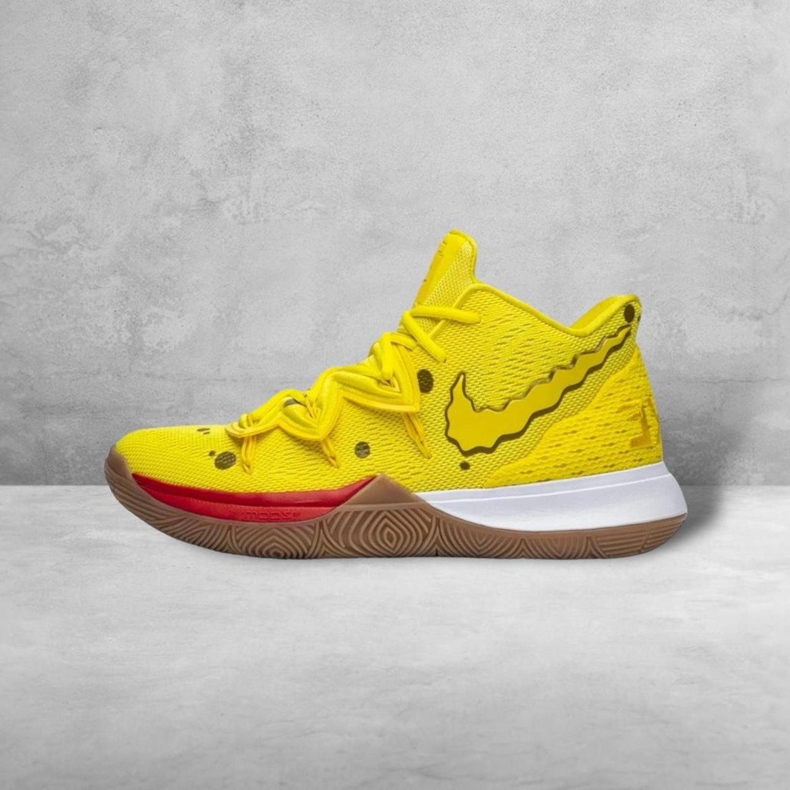 Nike Nike Kyrie 5 Spongebob Squarepants Shoes w/ Cartoon Design Size US 6.5 / EU 39-40 - 1 Thumbnail