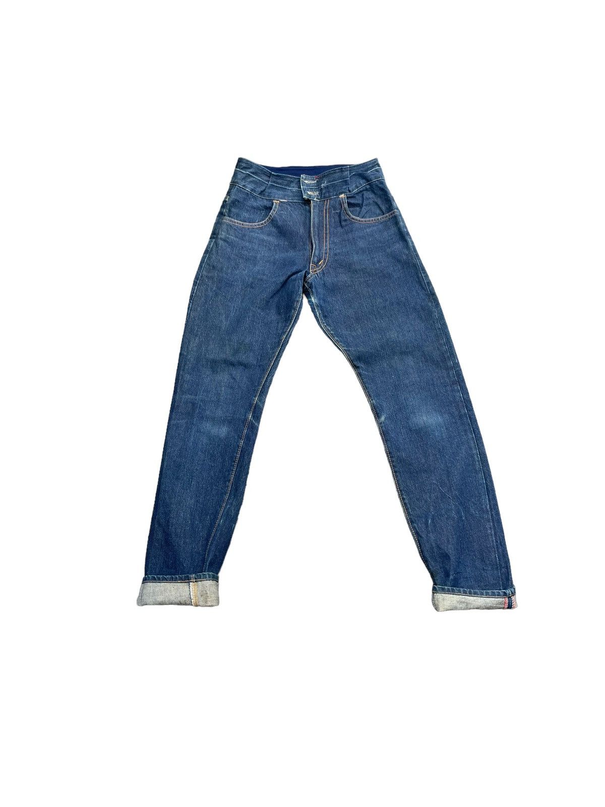 Japanese Brand × Vintage Vintage Unknown Selvedge Rework Denim Size 27" / US 4 / IT 40 - 1 Thumbnail