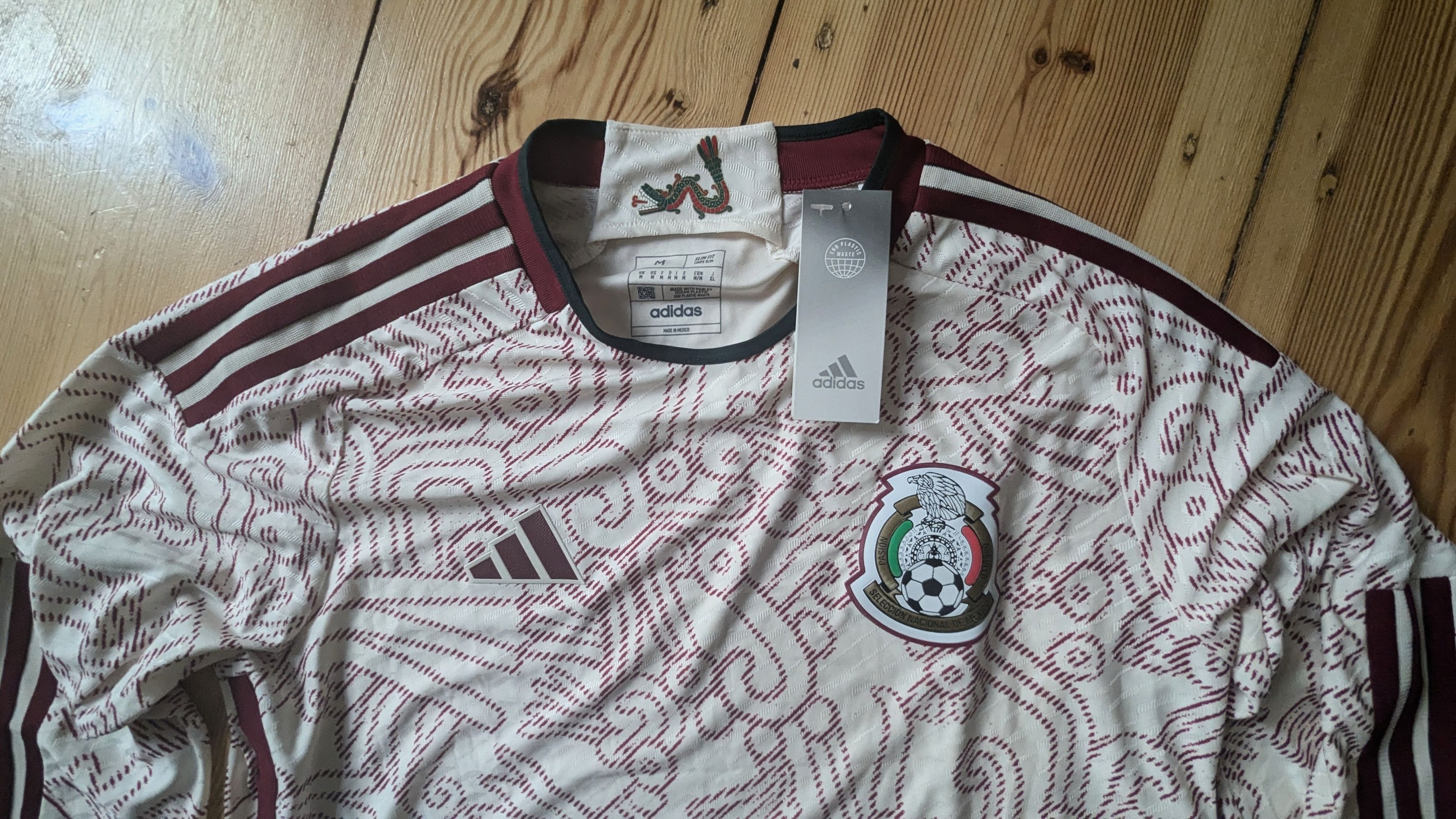 Adidas Adidas Mexico away 2022 World Cup football jersey Size US M / EU 48-50 / 2 - 6 Thumbnail