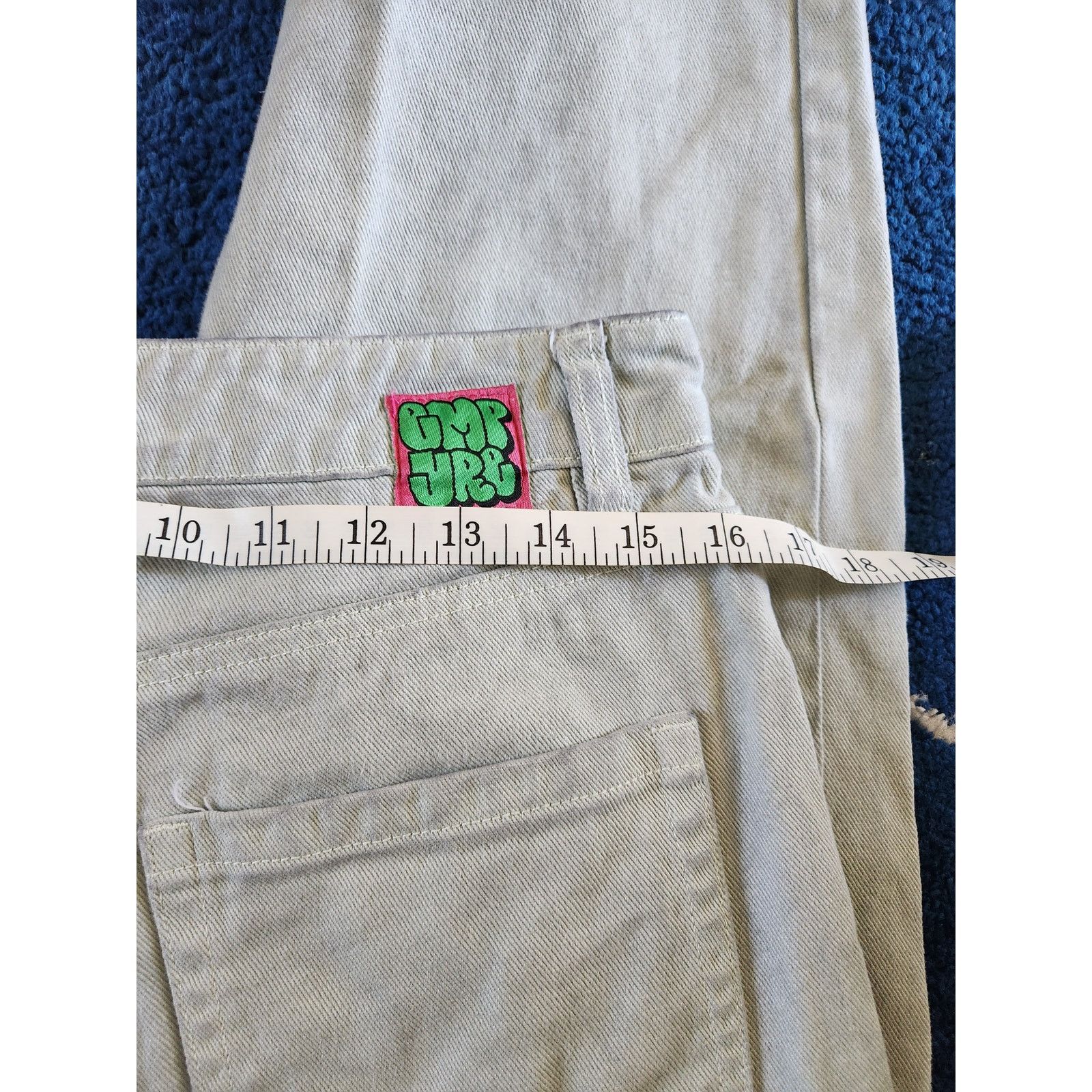 Empyre Empyre Mint Green Straight Leg High Rise Jeans 8 Size 30" / US 8 / IT 44 - 6 Thumbnail