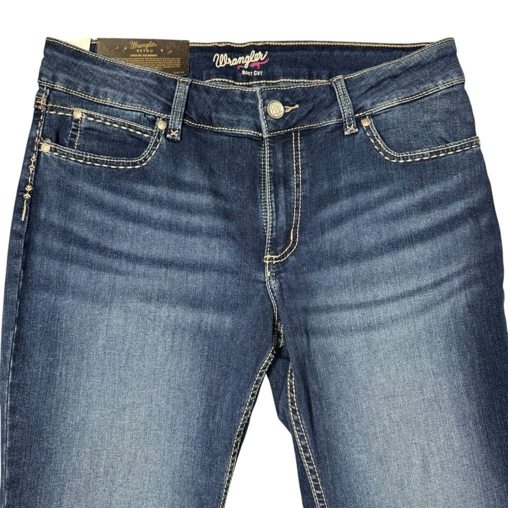 Wrangler NWT New Wrangler Retro Mae Jeans Size 33 x 32 Size 33" - 9 Thumbnail