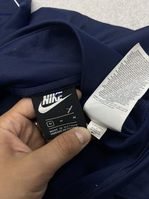 Nike Mens Nike Track Jacket Navy Small Logo Y2K ACG TN Grailed